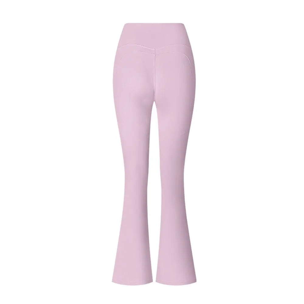 Women's High Waist Flared Leggings Gym Fitness Yoga Pants Workout Runing Sport Leggings Control Tummy Yoga Wide Leg Pants