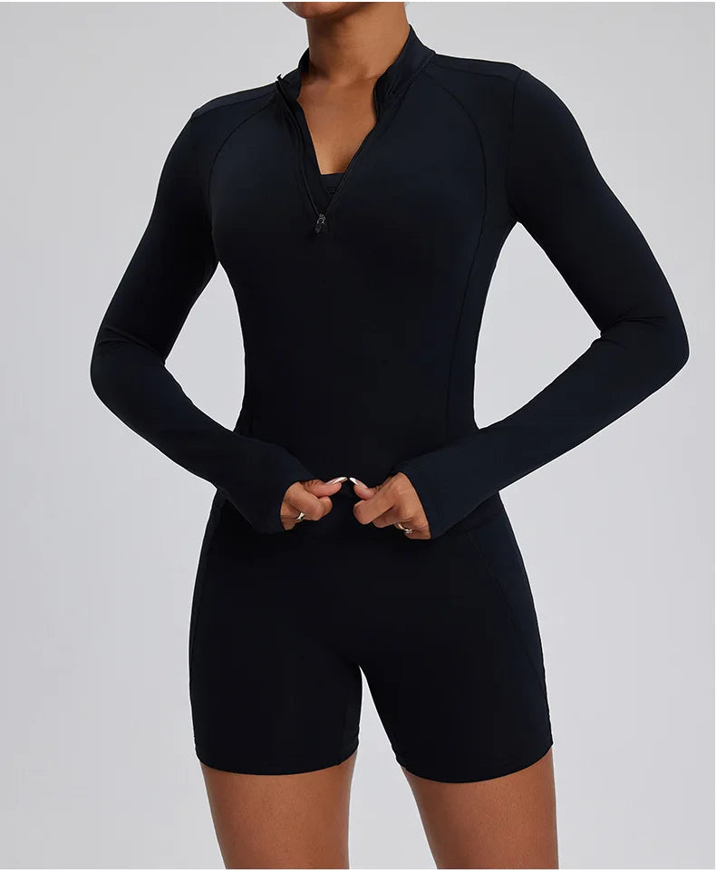 2PCS Yoga Suit Gym Set Women Clothes Running Tracksuit Workout Long Sleeve High Waist Bell-bottoms Sports Shirt Yoga Clothing