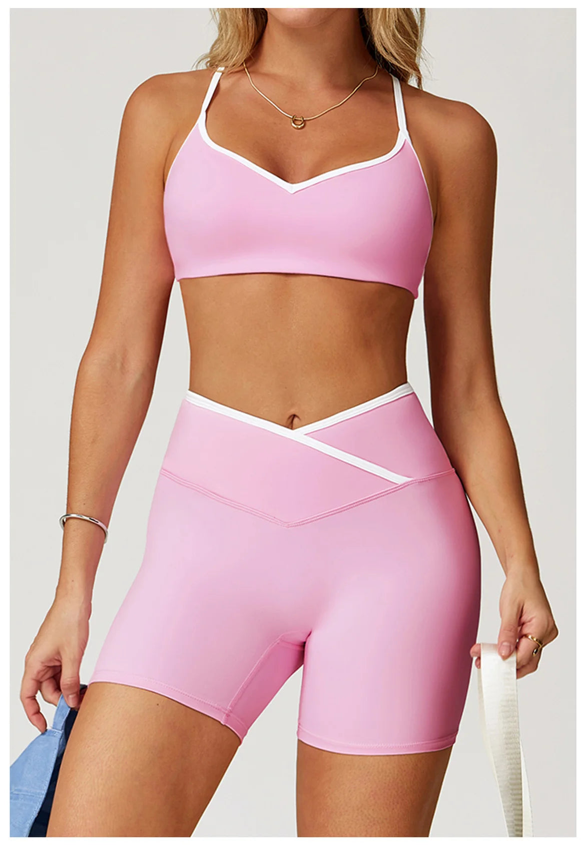 Women's Clothes Yoga Set 2 Pieces Workout Tracksuit Sportswear Gym Clothing High Waist Bell-bottoms Sexy Fitness Bta Sports Suit