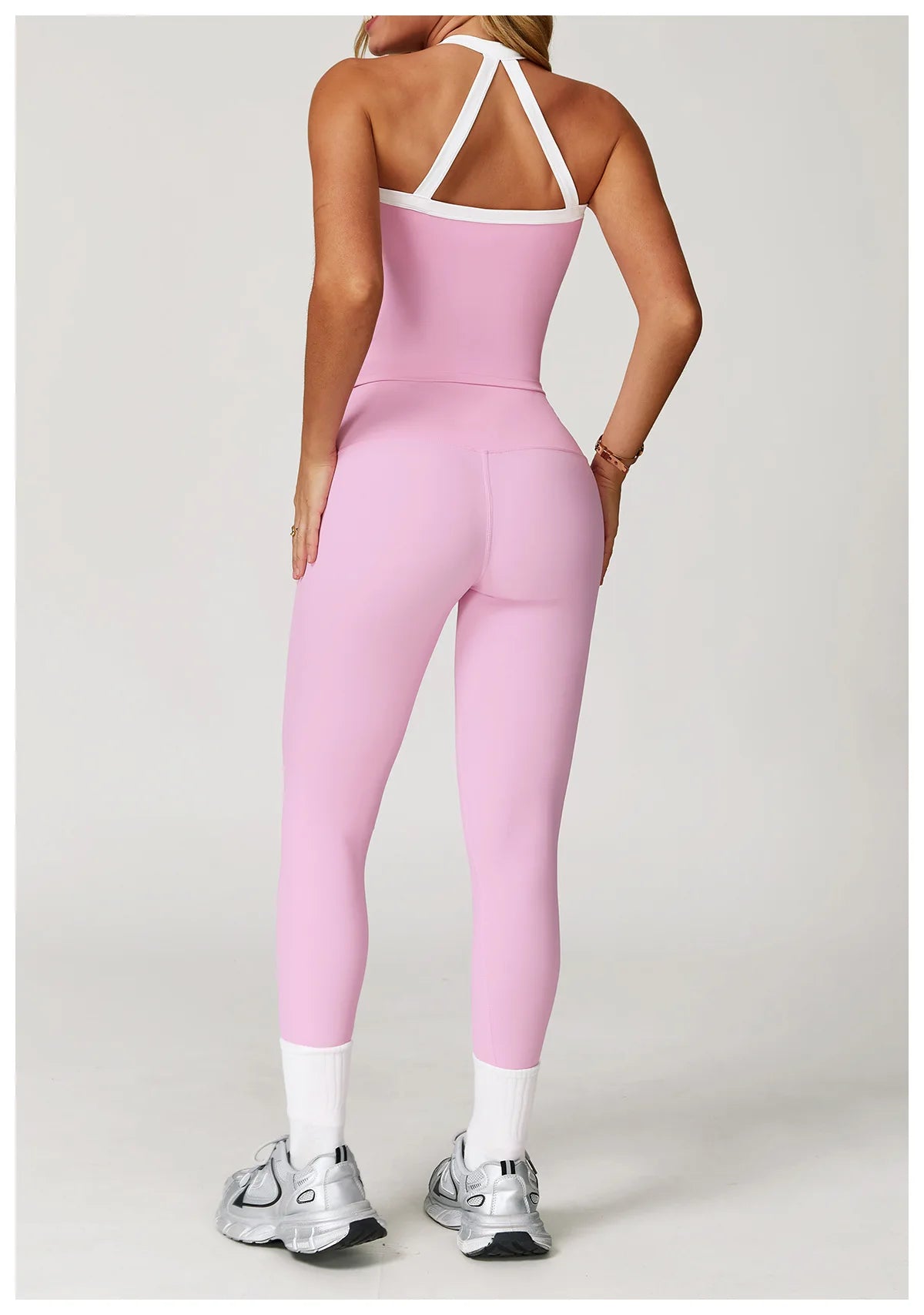 Yoga Leggings Women Impact Fitness Leggings Running Cycling Pants Breathable Sports Leggings High Waist Workout Gym Clothing