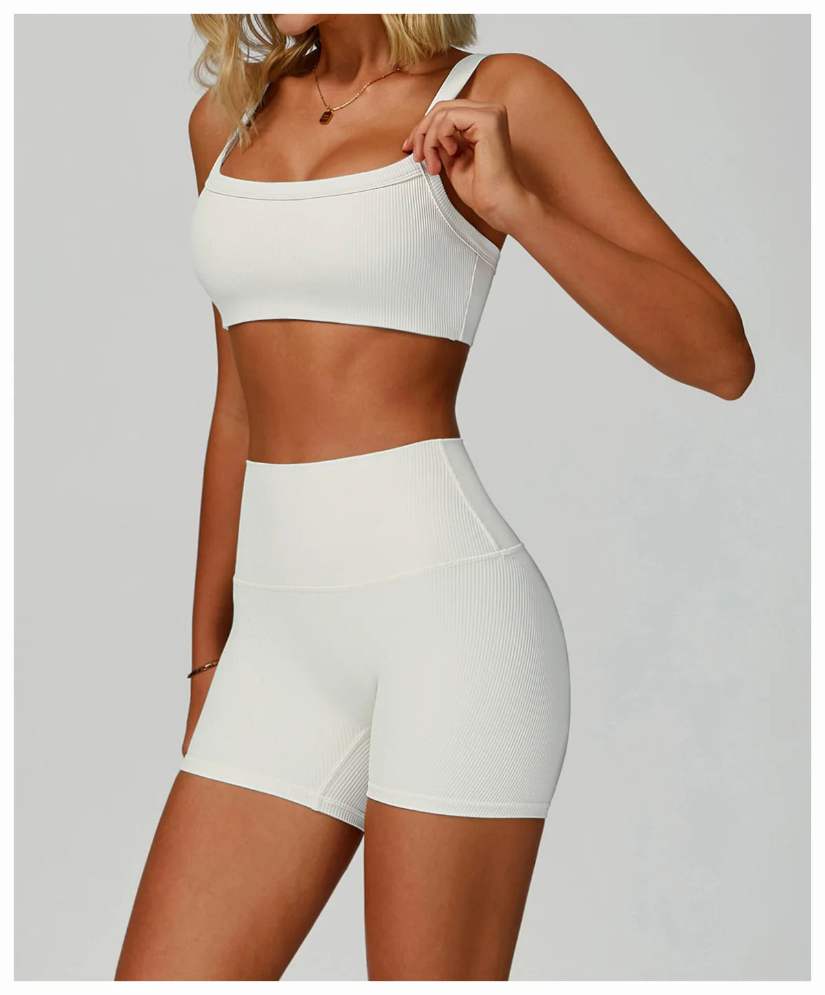 Breathable Sports Bra Anti-Sweat Fitness Top Women Yoga Bra Shockproof Crop Top High Strength Push Up Sport Bra Gym Workout Top