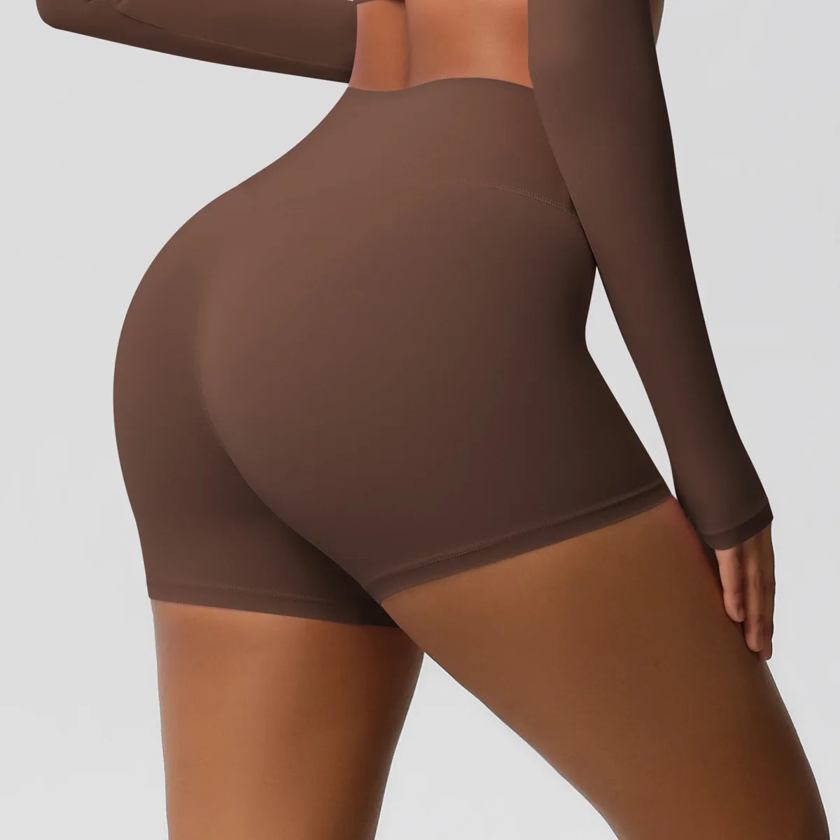 Seamless Impact Shorts Women Yoga Shorts Push Up Booty Workout Gym Shorts Fitness High Waist Sports Short Women Clothing