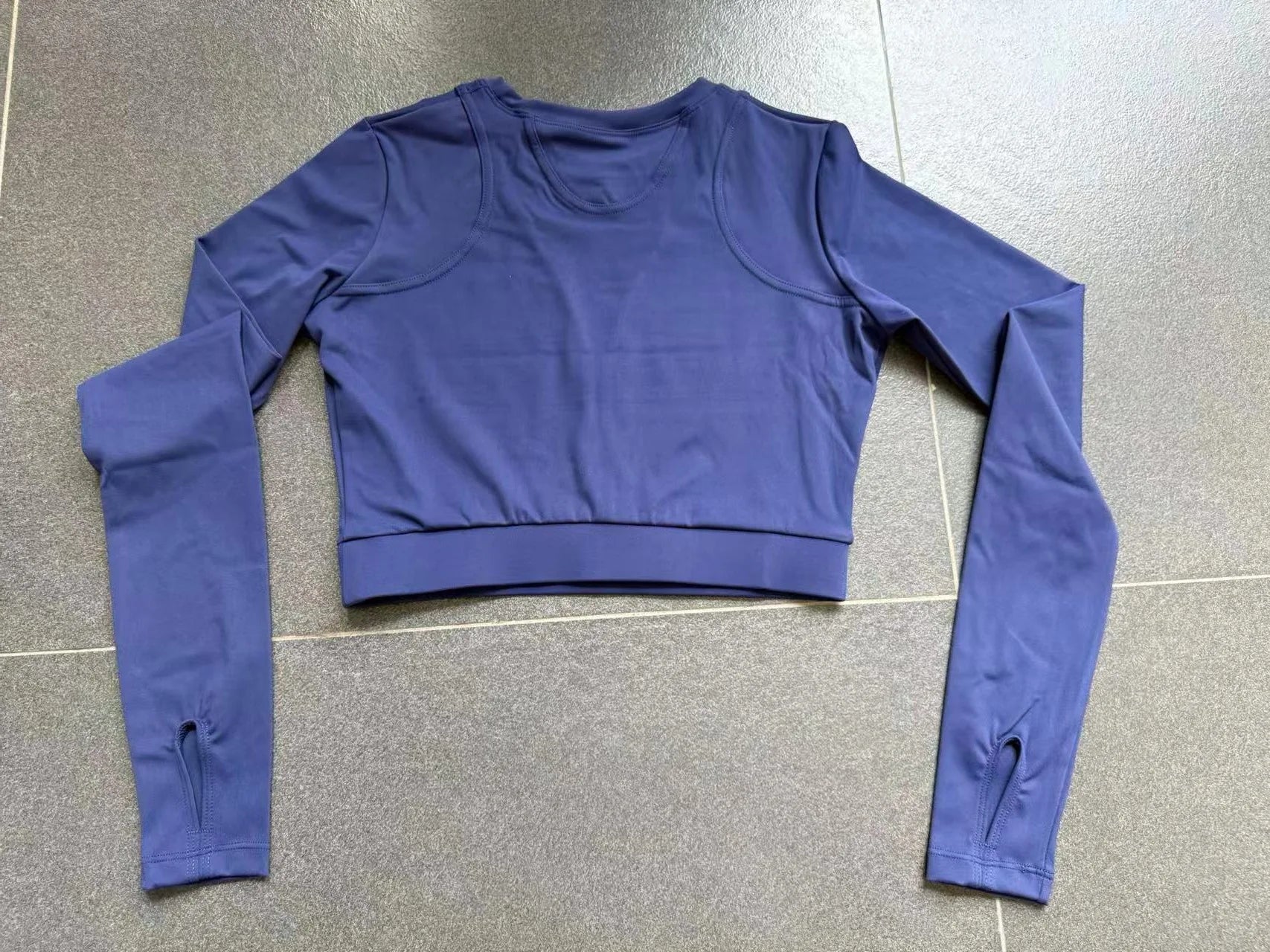 Women Yoga Shirts Crop Top Fitness Long Sleeves Push Up Shirts Women Yoga Sports Gym Clothes Running Quick-drying Workout Tops