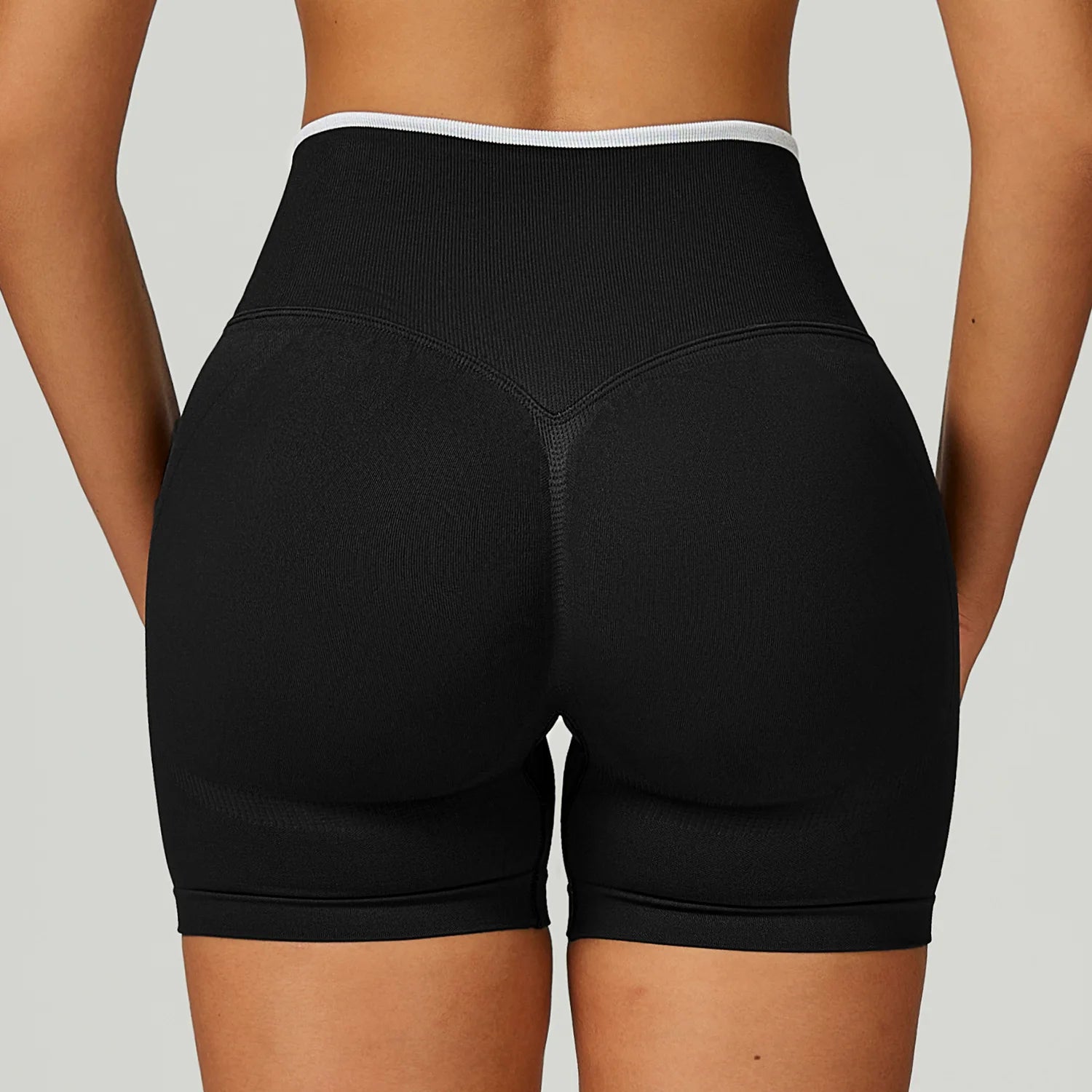 Seamless Women Sports Short Yoga Legging Shorts Squat Proof High Waist Fitness Tight Shorts Cycling Impact Workout Gym Shorts