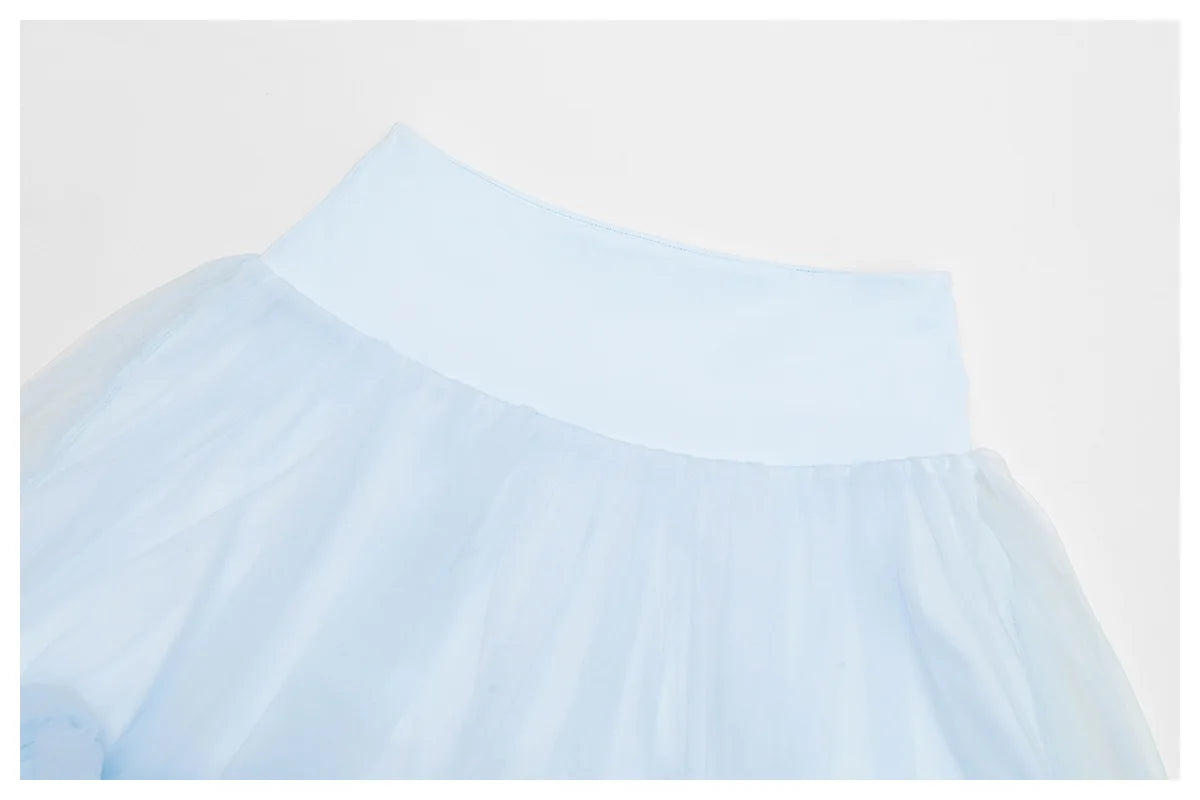 Summer Women's Yoga Short Skirt Anti Glare Short Skirt High Waist Tennis Skirt Casual A-line Half Skirt Mesh Sports Short Skirt
