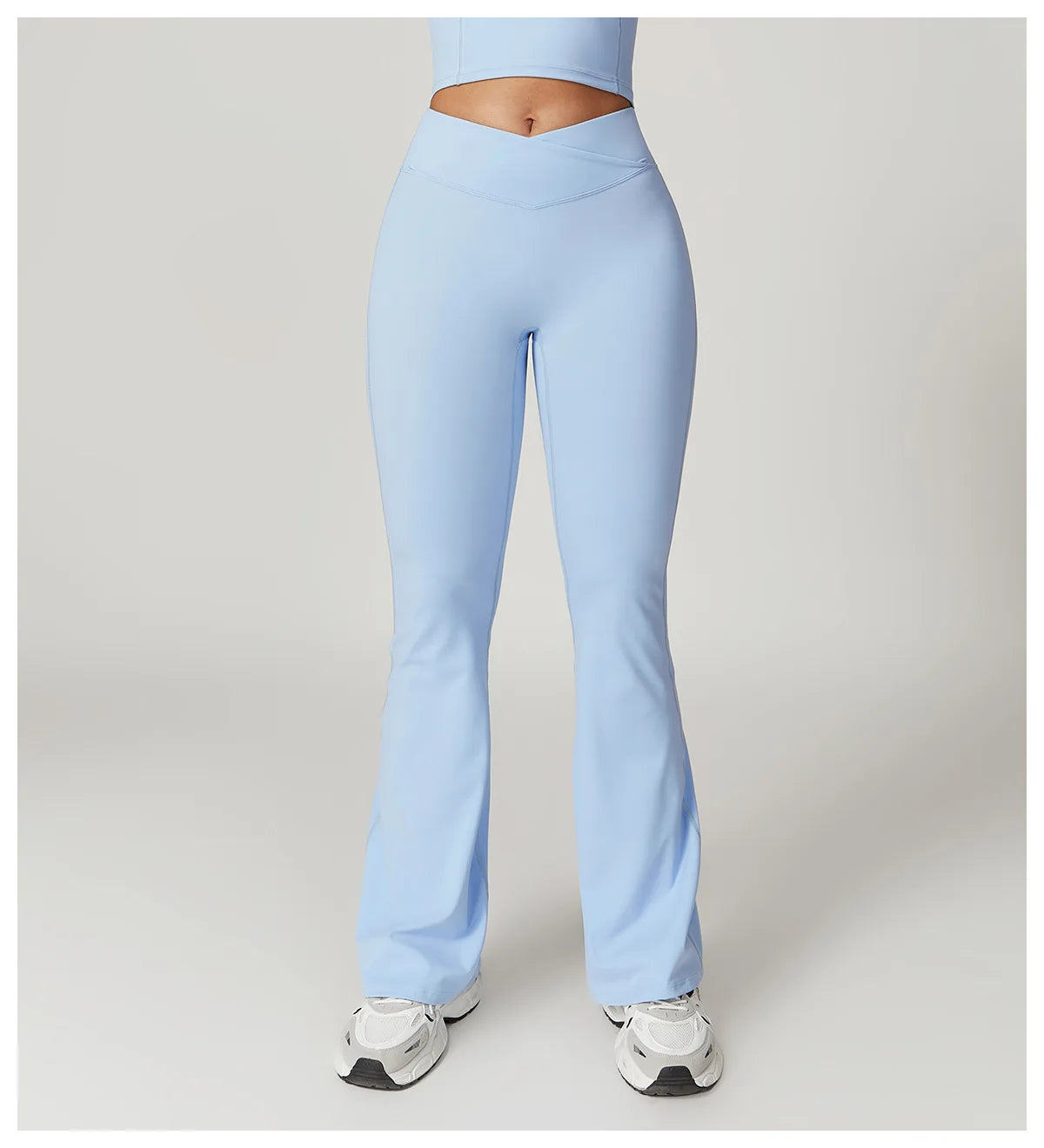 Flare Leggings Yoga Pants Women Bell-bottoms Yoga Tights High Waist Fitness Pants Stretch Gym Workout Sports Push Up Leggings