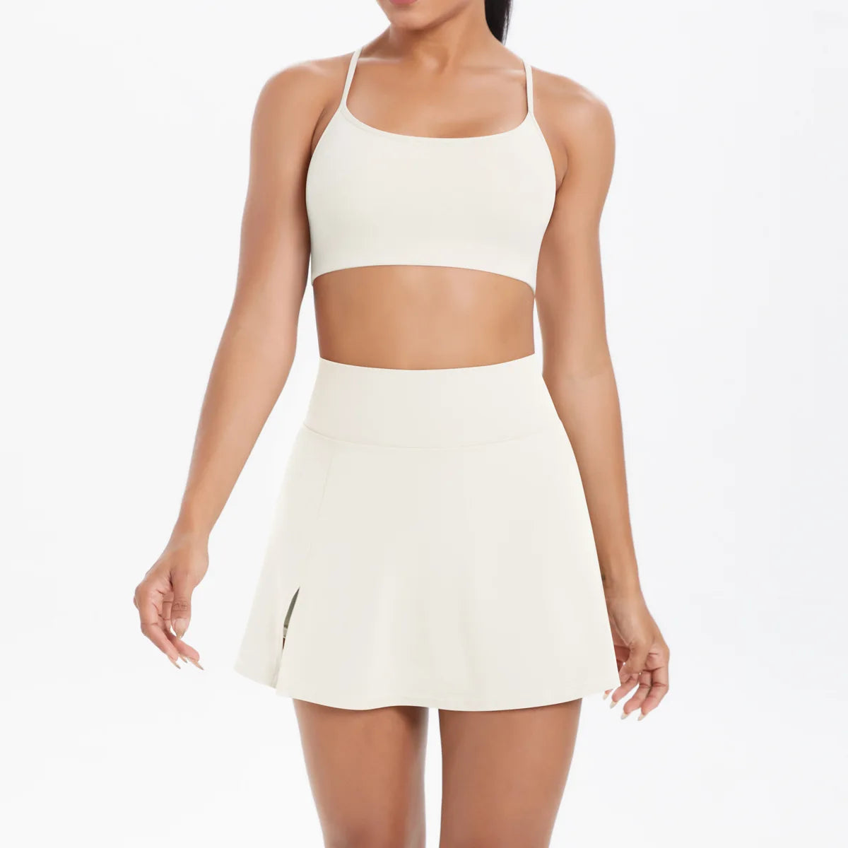 Yoga Outfits Women Tracksuit Sport Bras Shorts Workout Set Women Yoga Clothes Fitness Yoga Short Skirt Gym Set Yoga Sets