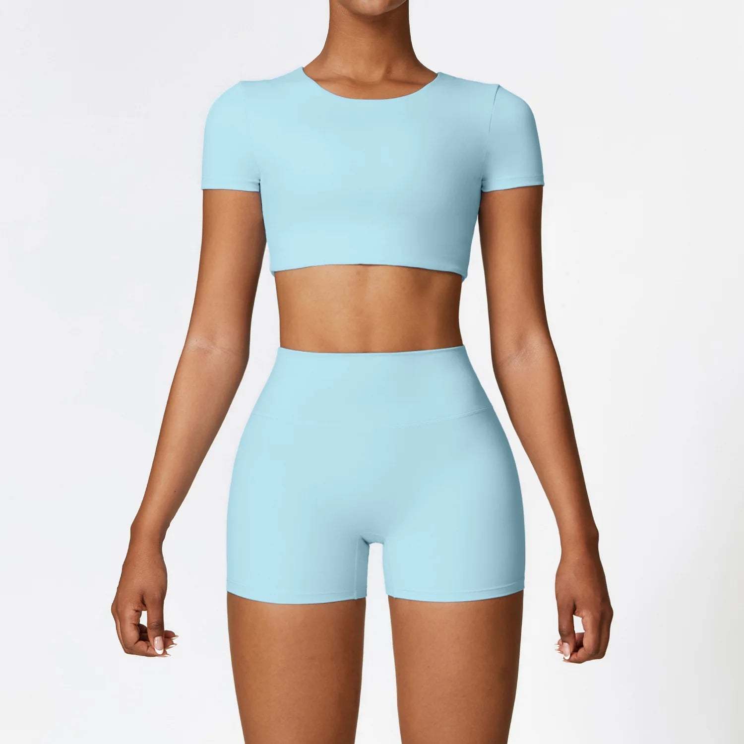 2/3PCS Yoga Set Women Workout Set Seamless Sportswear Gym Clothing Fitness Long Sleeve Crop Top High Waist Leggings Sports Suits