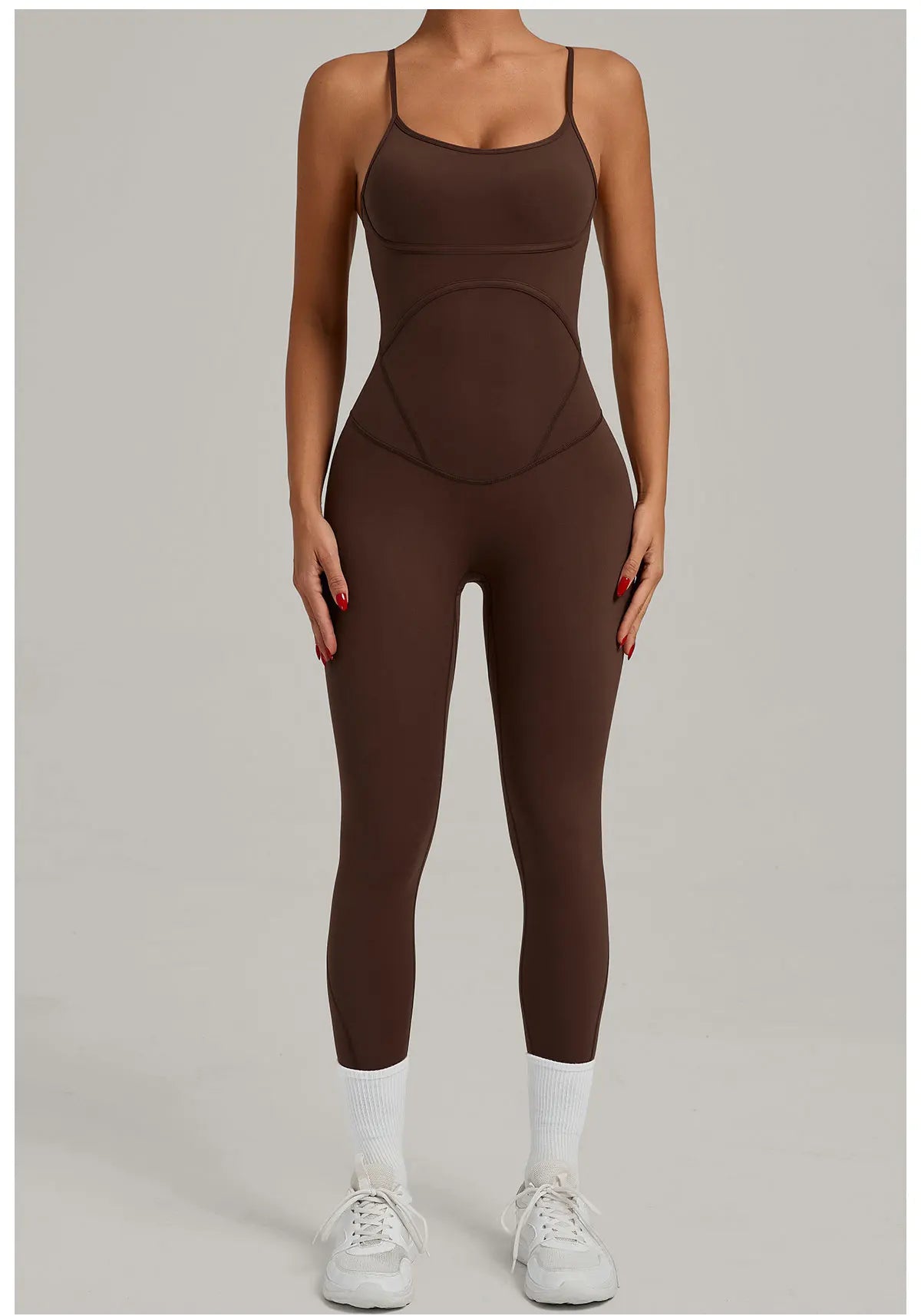 Fitness Jumpsuit Women Tracksuit Sports Playsuit Running One Piece Yoga Suit Scrunch Backless Set Rompers Gym Clothes