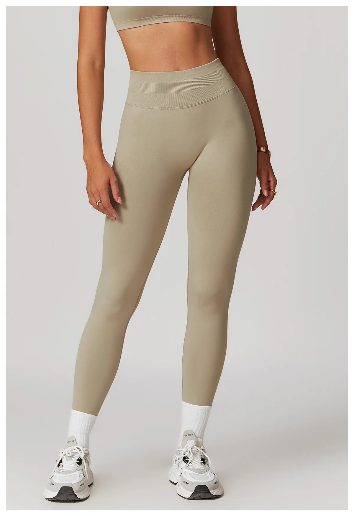 Ribbed Fitness Leggings Women Sport High Waist Tights Seamless Yoga Leggings Gym Jogging Quick Dry Push Up Slim Pants Running