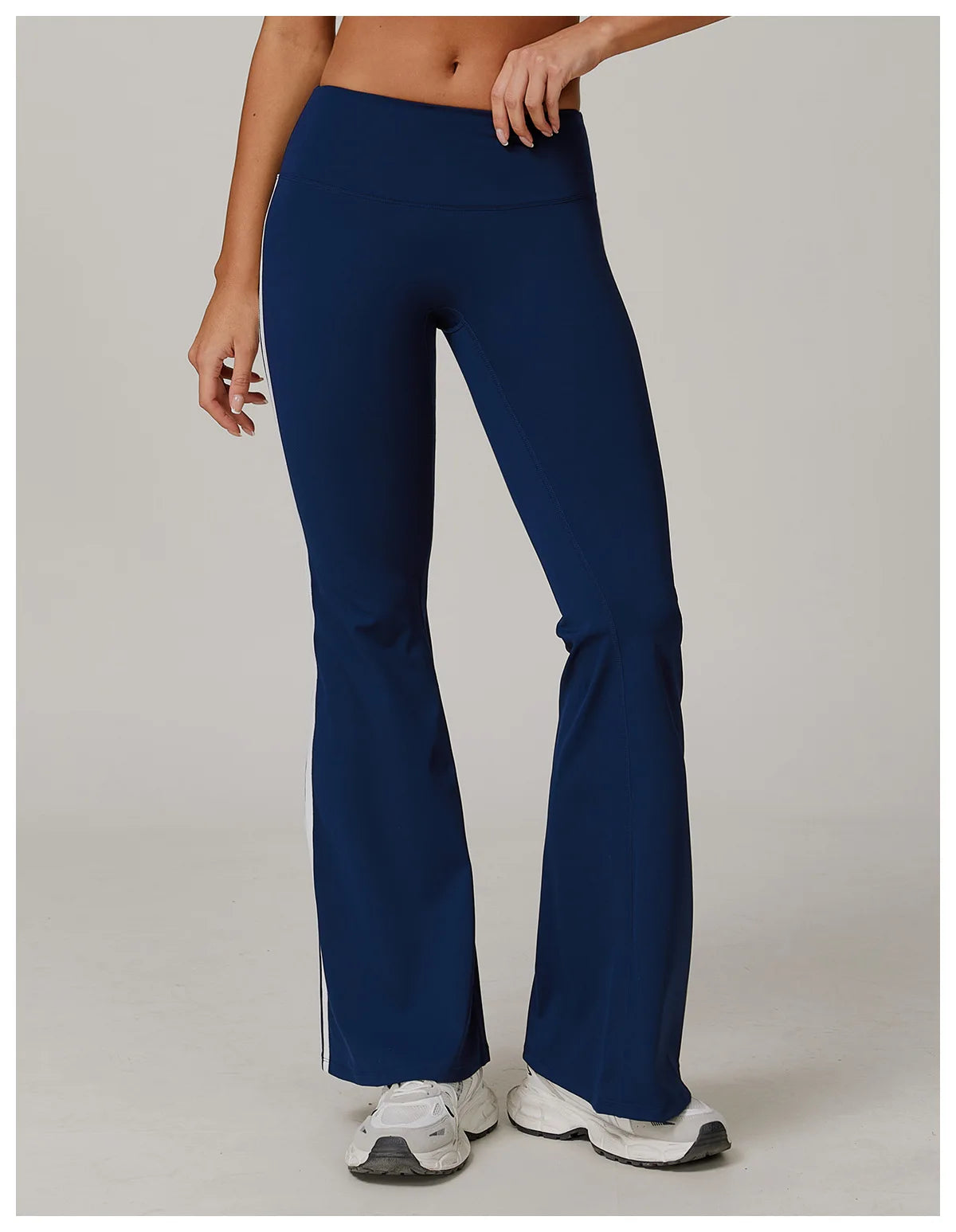 Wide Leg Pants Women Gym Leggings Yoga Pants High Waist Tights Lifting Leggings Pants Women Sports Clothing Fitness Bell-bottoms
