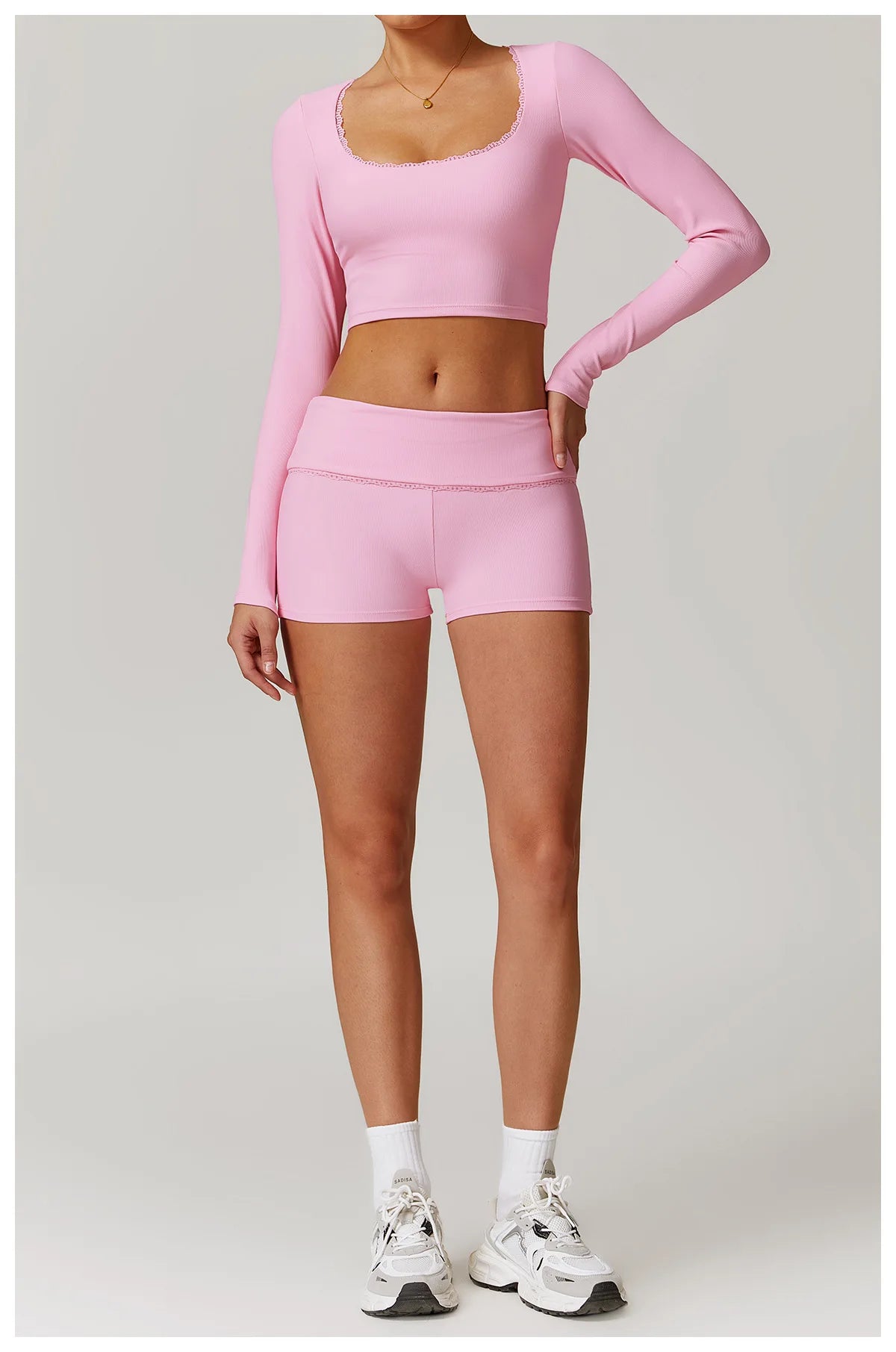 Ribbed Women Yoga Shorts High Waist Workout Shorts Fitness Yoga Lift Butt Fitness Ladies Yoga Gym Running Short Pants Sportswear