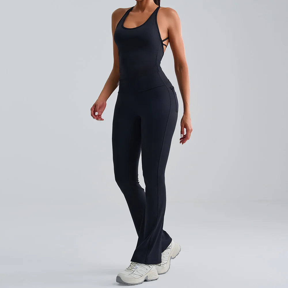 Women's Tracksuit 2 Pieces Yoga Set Workout Clothes Sportswear Gym Clothing High Waist Leggings Fitness Sports Suits Activewear