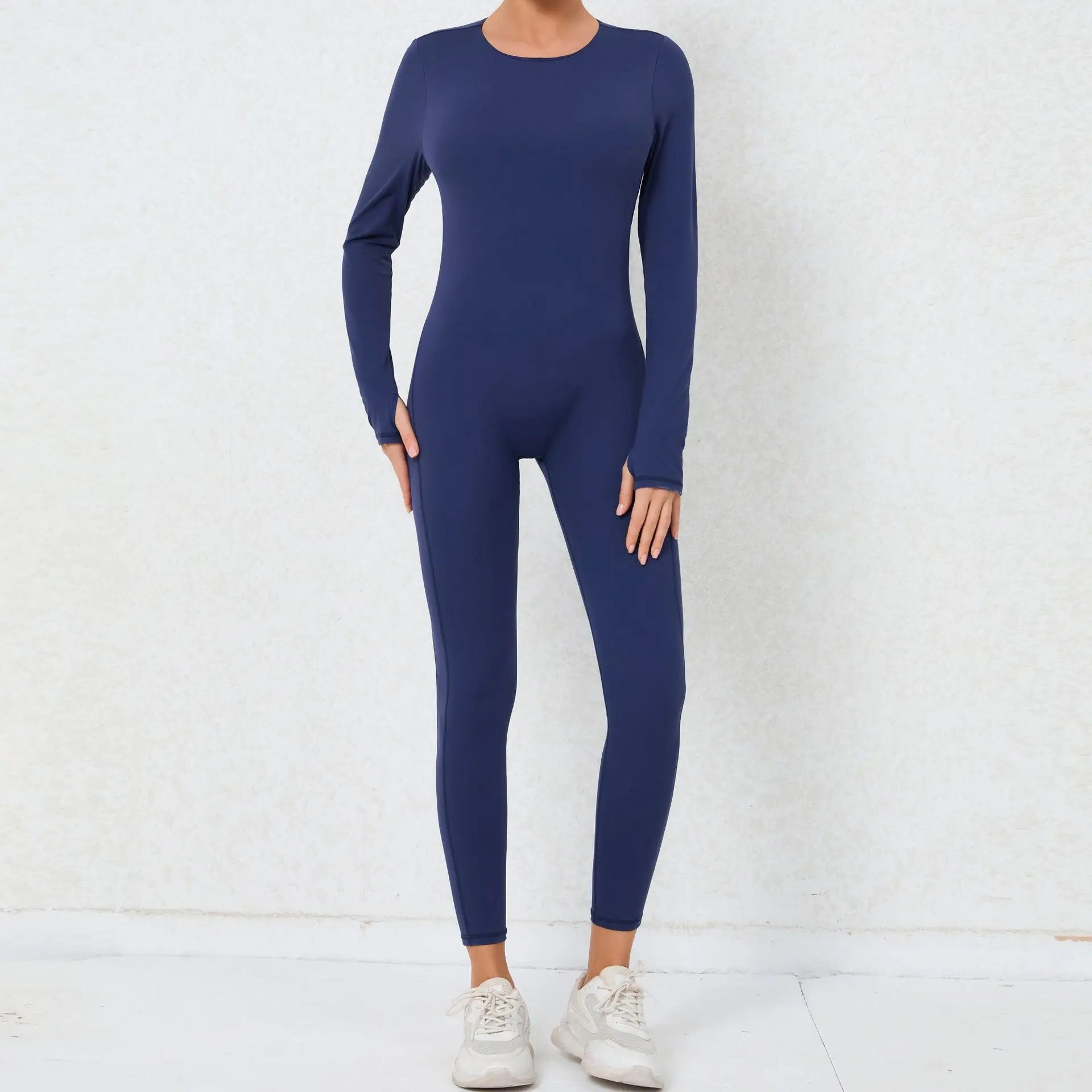 Jumpsuit Gym Yoga Set Women Long Sleeves Sportswear Women Tracksuit Sport Fitness Rompers Female Push Up Workout Bodysuit