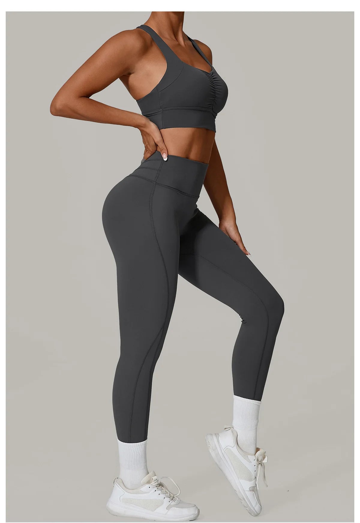 Women's Tracksuit Fitness Suit Yoga Sets Sportswear Workout Outfits Sports Bra High Waist Leggings Gym Clothing Sports Suits