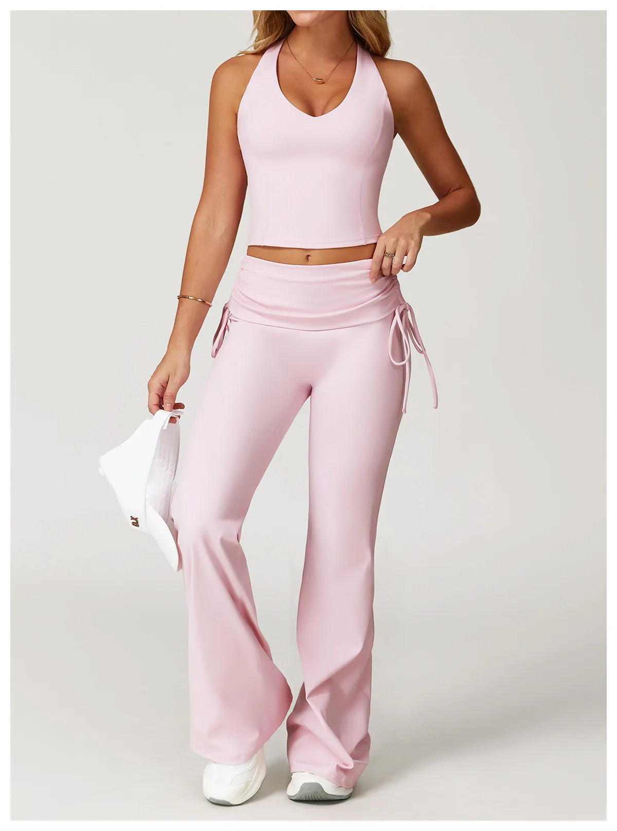 Yoga Bell-bottoms Gym Leggings Women Wide Leg Pants High Waist Booty Lifting Leggings Pants Women Sports Clothing Fitness Wear