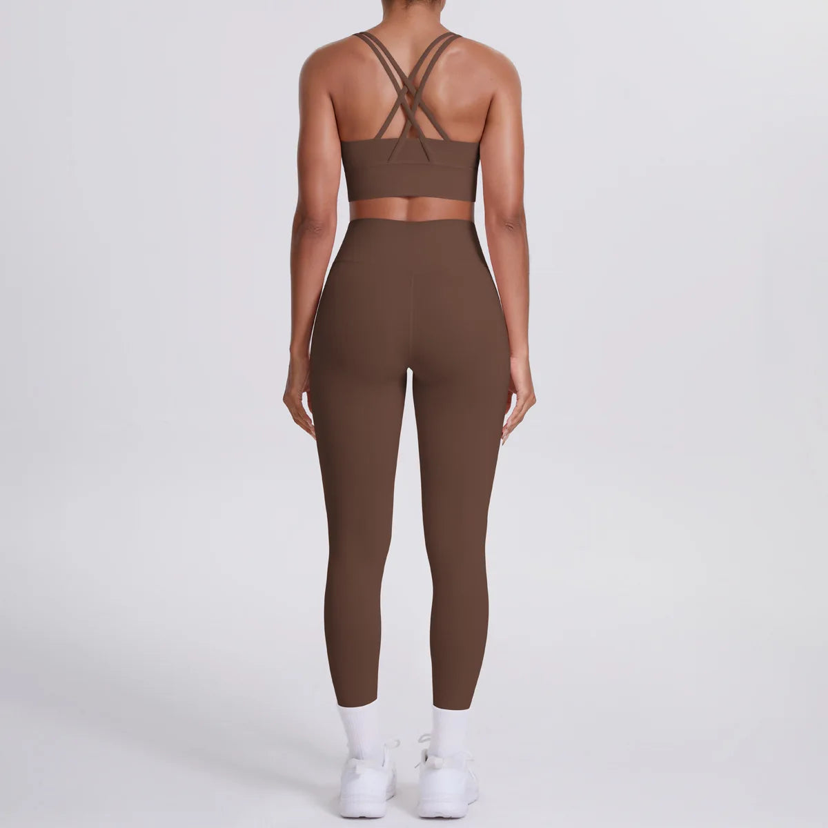 JJUREN Seamless Yoga Suit Women Tracksuit Sports Bra High Waist Leggings Yoga Outfit Gym Set Fitness Workout Clothes Sportswear