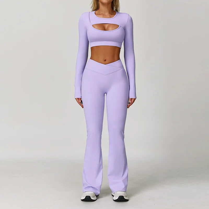Sportswear Yoga Set 2PCS Gym Clothes Workout Outfits Yoga Suits For Women Tracksuits Fitness Set Sports Bra Running Gym Leggings