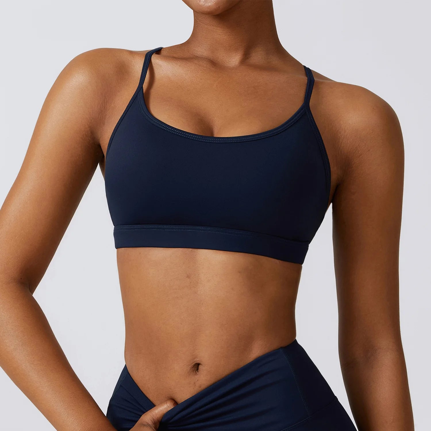 Women Workout Sports Underwear High Support Sports Top Push Up Yoga Bra Gym Crop Top Fitness Bra Running Brassiere Sportswear