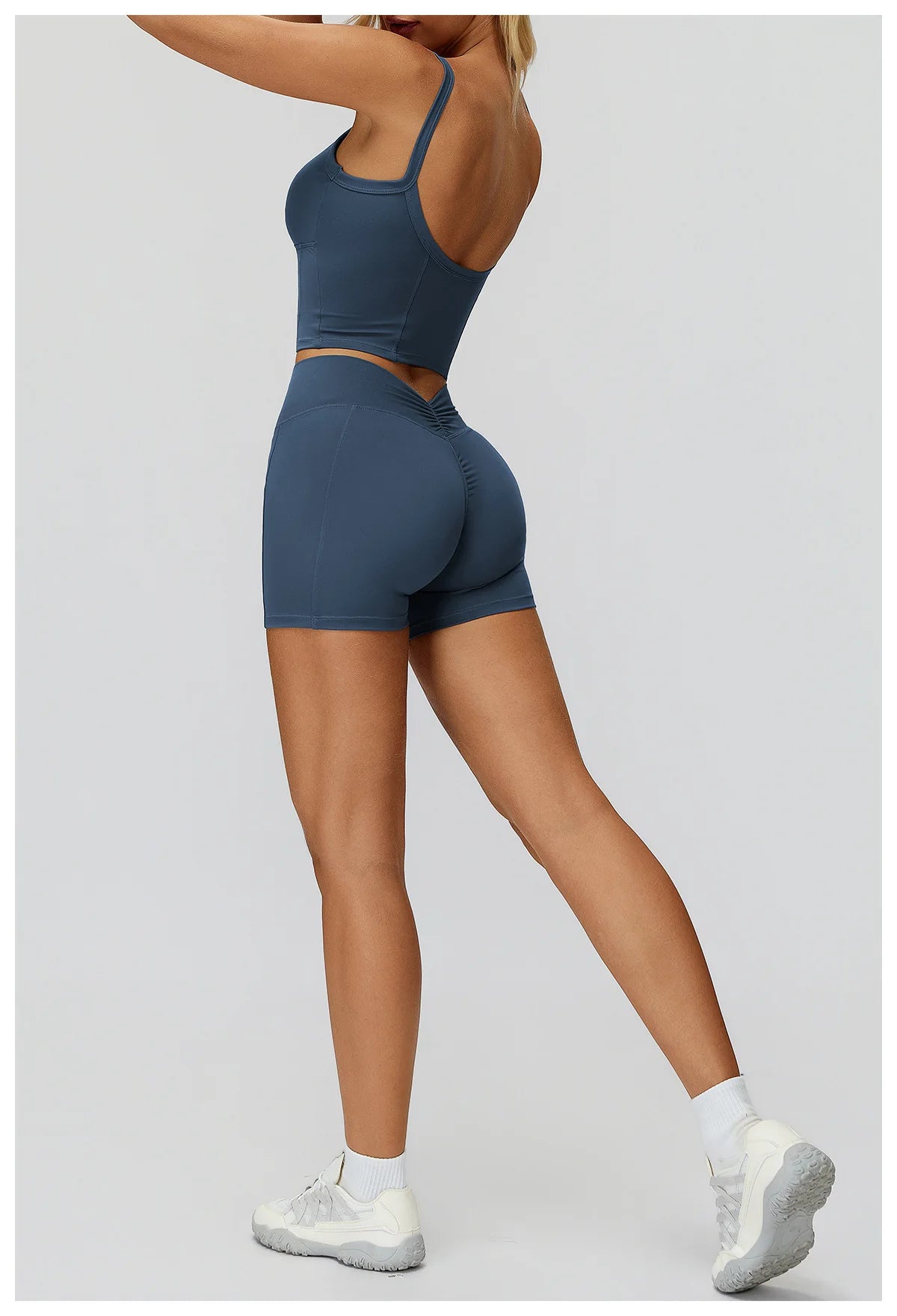 Yoga Suit 2PCS Women Tracksuit Sports Bra High Waist Legging Gym Set Fitness Outfit Running Workout Clothes Push Up Sportswear