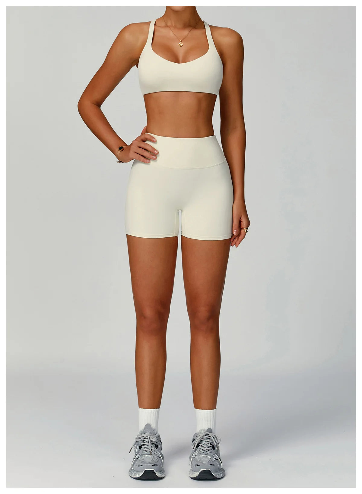 Impact Shorts High Waist Yoga Shorts Women Fitness Shorts Running Cycling Shorts Breathable Sports Leggings Workout Gym Shorts