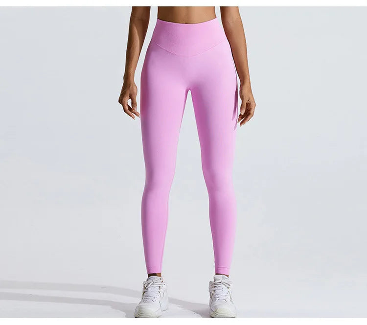 Seamless Women Fitness Sport Leggings High Waist Yoga Legging Gym Jogging Quick Dry Push Up Slim Pants Female Scrunch Butt Tight