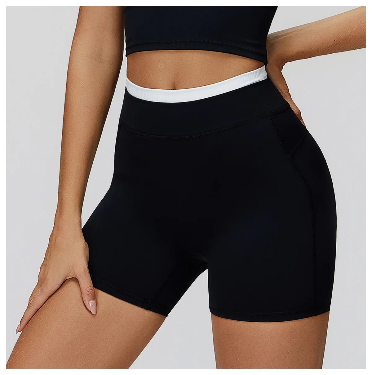 Impact Shorts Women Yoga Shorts High Waist Workout Shorts Fitness Yoga Lift Butt Fitness Yoga Gym Running Short Pants Sportswear