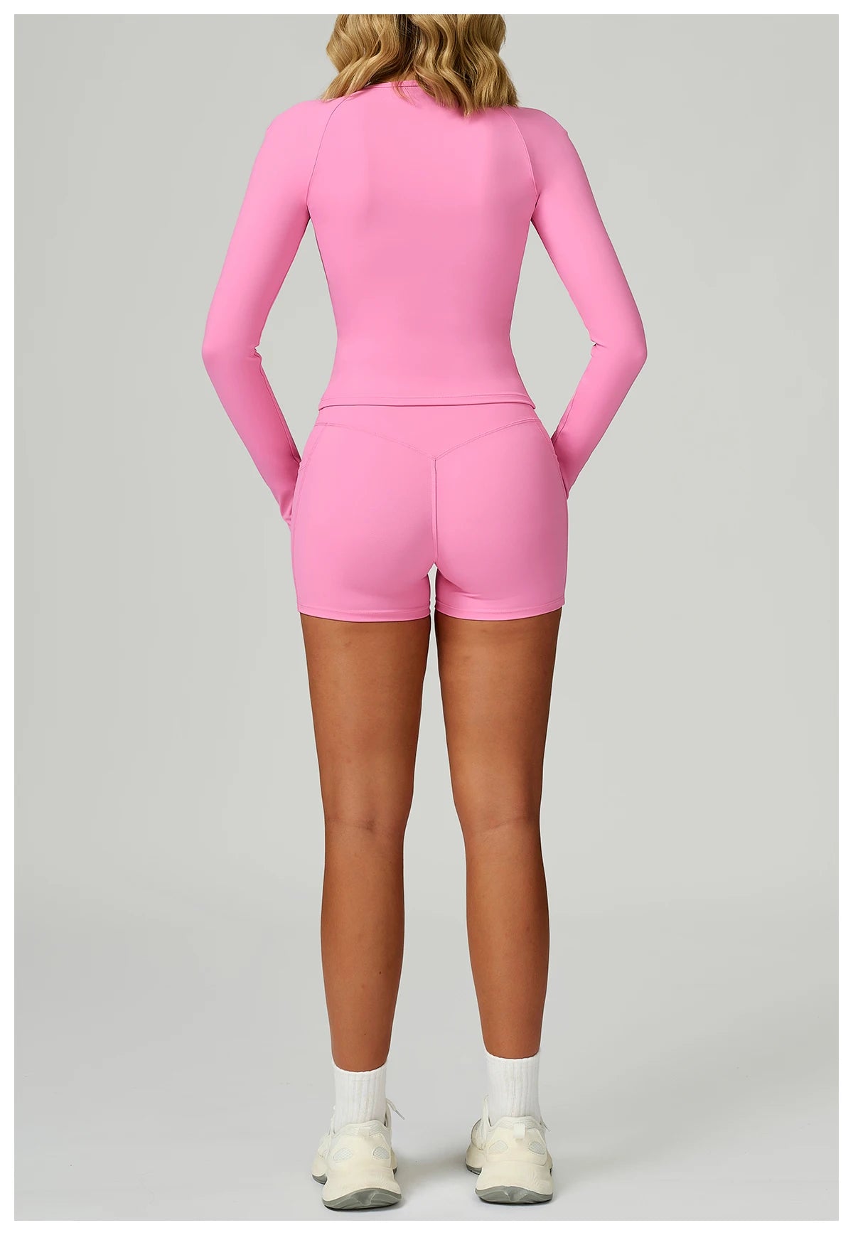 2 Pieces Yoga Suit Women Sports Set Quick-Drying Gym Set Women Tracksuit Running Workout Long Sleeve Sports Yoga Clothing