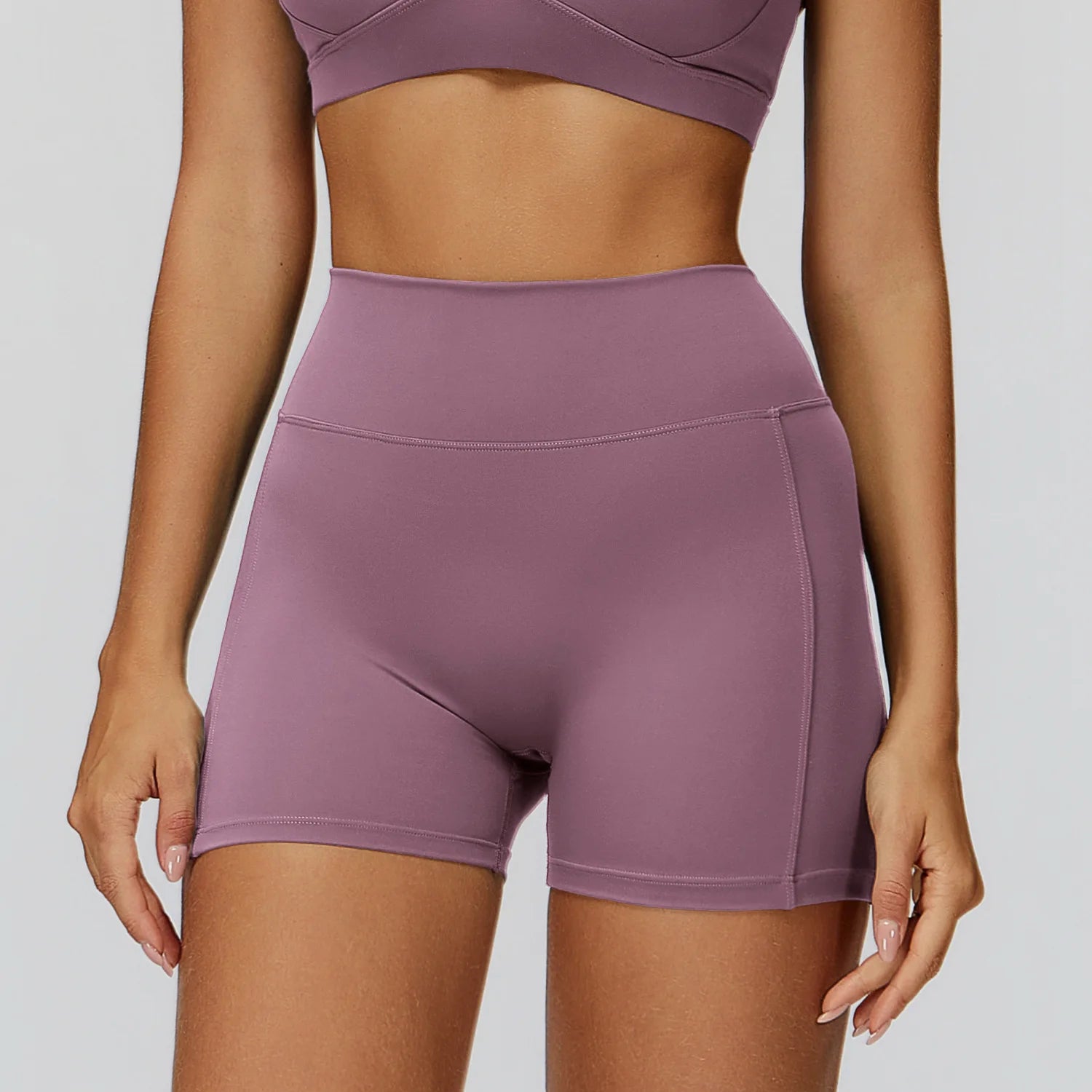 Shorts Women Seamless Yoga Shorts Scrunch Bum Gym Shorts Workout Low Waist Short Leggings Booty Stretch Running Impact Shorts
