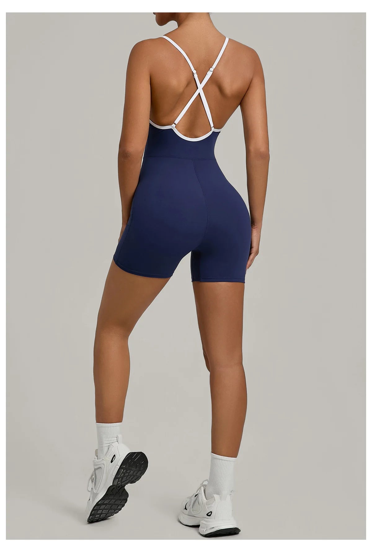 Summer Workout Jumpsuit Sports Overalls Women Rompers Gym Clothing Running Fitness Suits Gym Tracksuit Short Sportswear Yoga Set