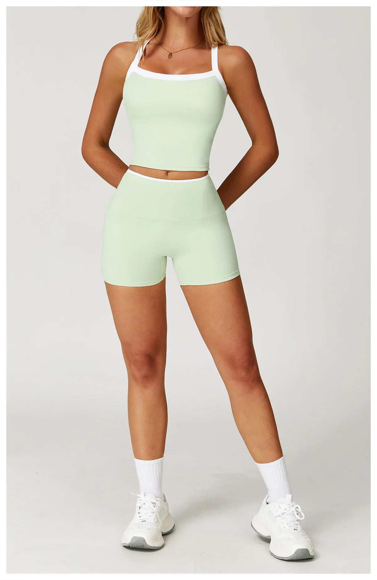 Women Yoga Shorts High Waist Workout Shorts Fitness Impact Shorts Yoga Lift Butt Fitness Ladies Cycling Gym Running Short Pants