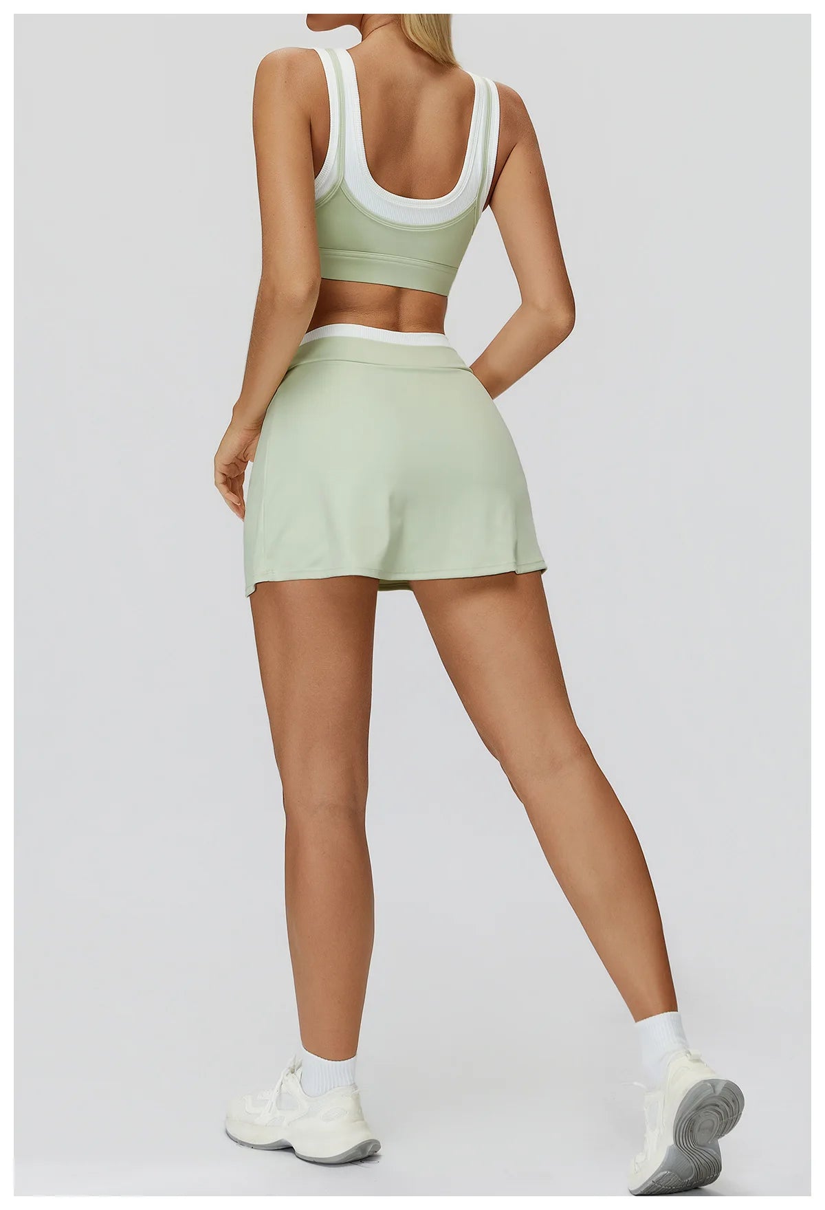 High Waist Sports Short Skirt Lined Shorts Fitness Yoga Quick Dry Running Workout Sport Skirts Tennis Skirt Golf Wear for Women