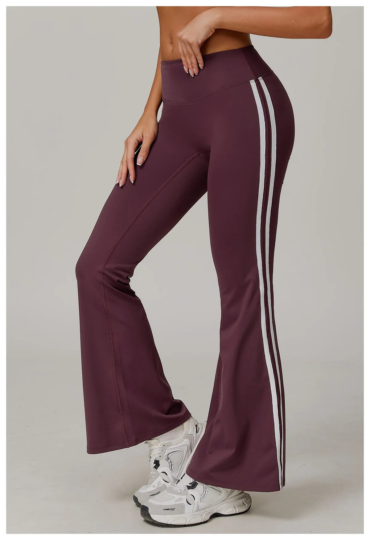 Wide Leg Pants Women Gym Leggings Yoga Pants High Waist Tights Lifting Leggings Pants Women Sports Clothing Fitness Bell-bottoms