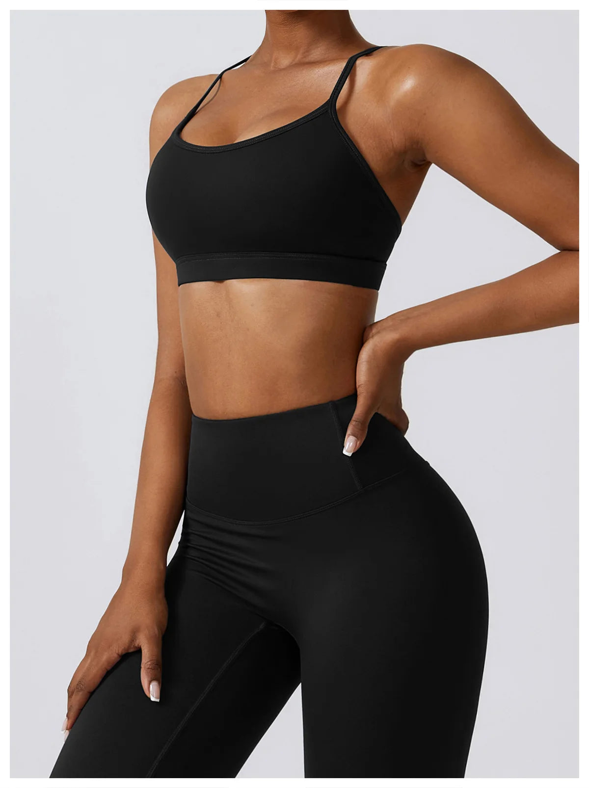 Women Workout Sports Underwear High Support Sports Top Push Up Yoga Bra Gym Crop Top Fitness Bra Running Brassiere Sportswear