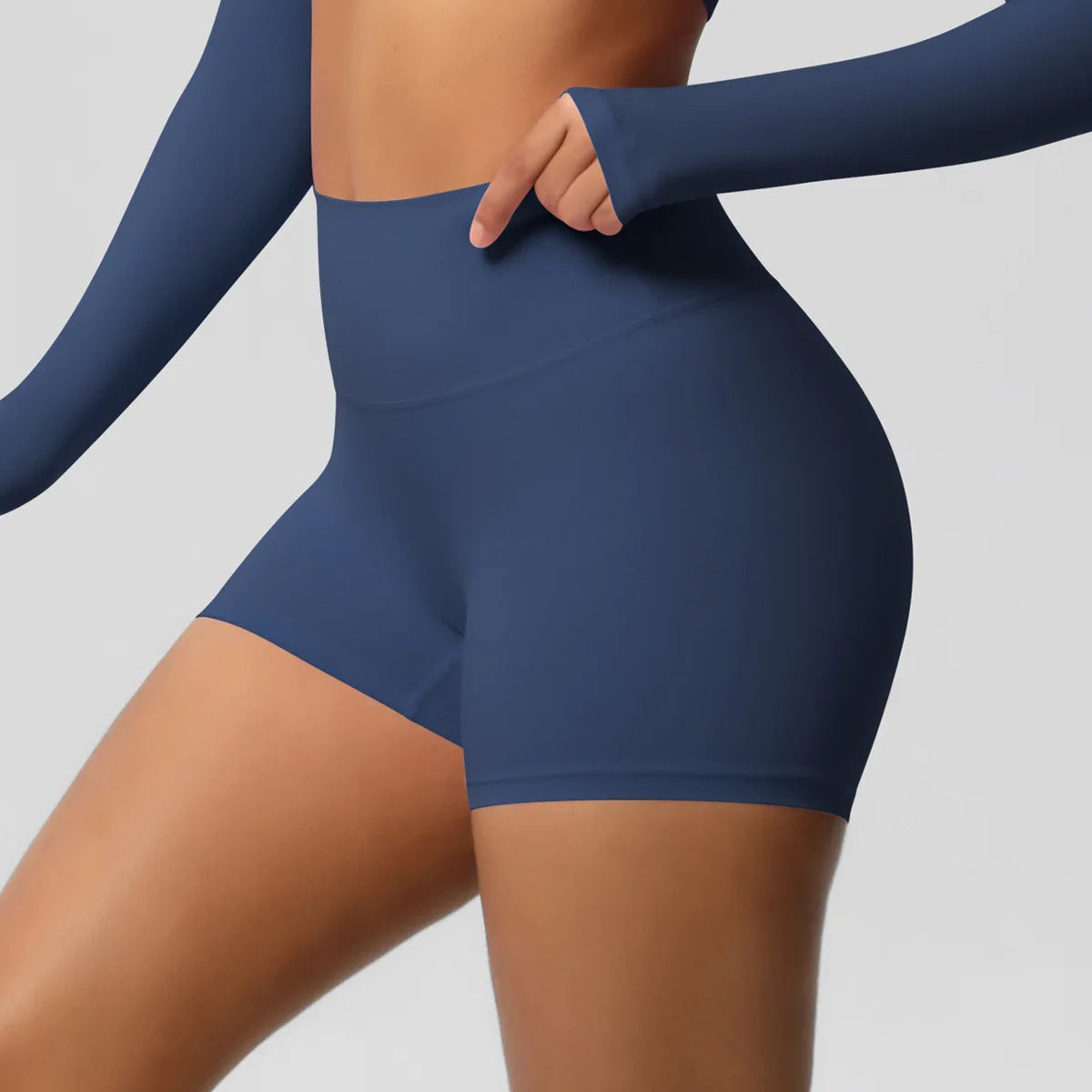 Seamless Impact Shorts Women Yoga Shorts Push Up Booty Workout Gym Shorts Fitness High Waist Sports Short Women Clothing