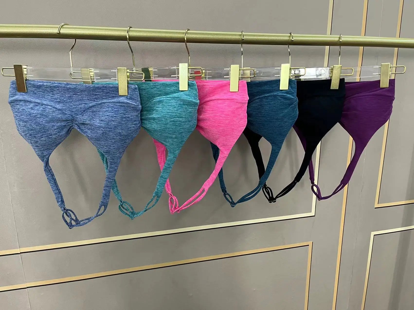 Sports Underwear Women Sports Bra Hanging Neck Yoga Bra Gym Top Women Training Running Yoga Bra Fitness Workout Tank Top