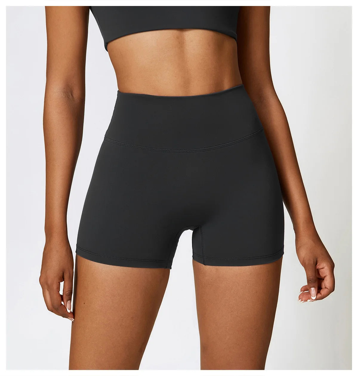 Women Yoga Shorts Fitness Shorts Running Cycling Shorts Breathable Sports Leggings High Waist Summer Workout Gym Push Up Shorts