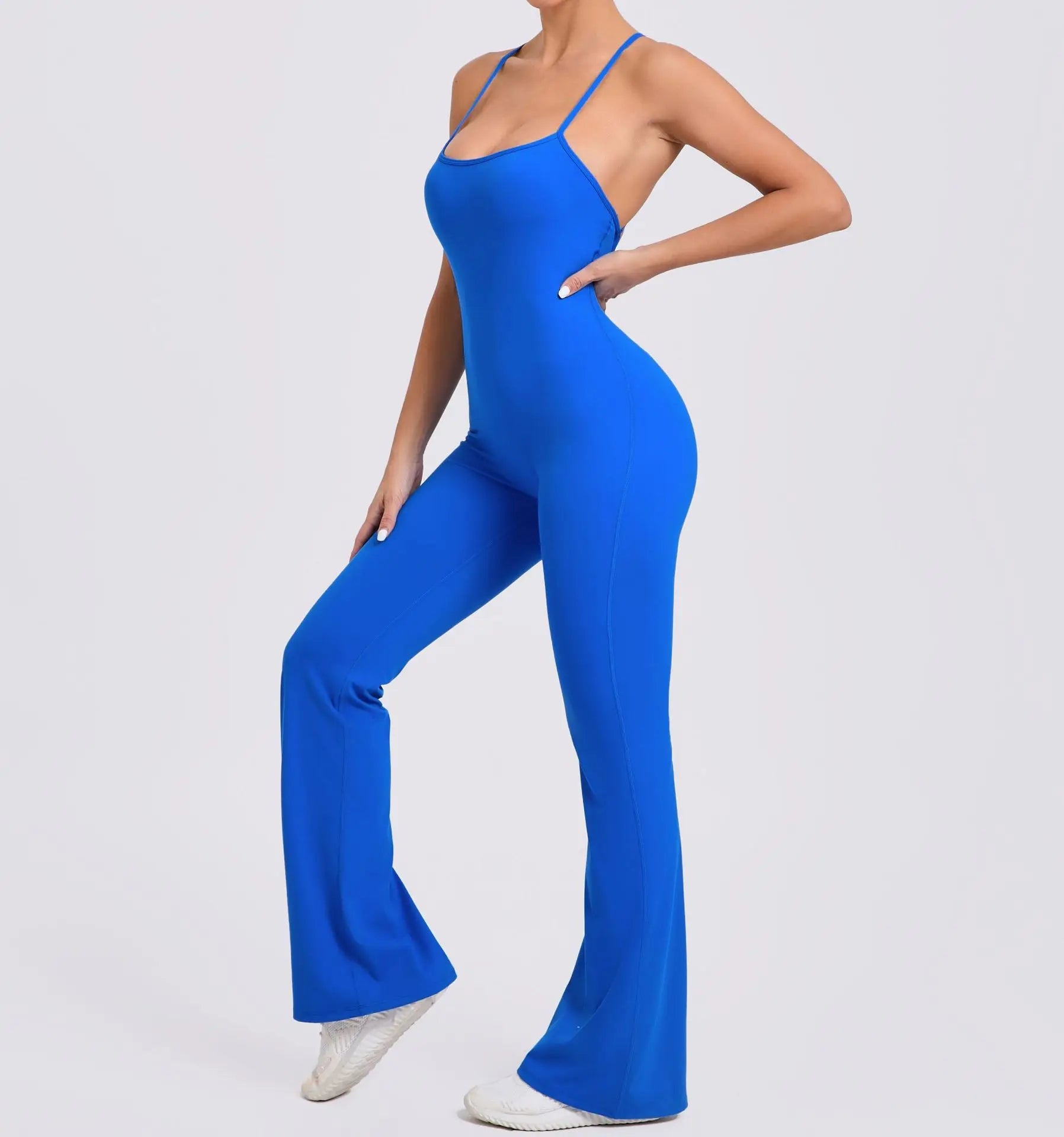 Workout Clothes Women Tracksuit Yoga Set Backless Jumpsuits One Piece Fitness Workout Rompers Sportswear Push Up Gym Set