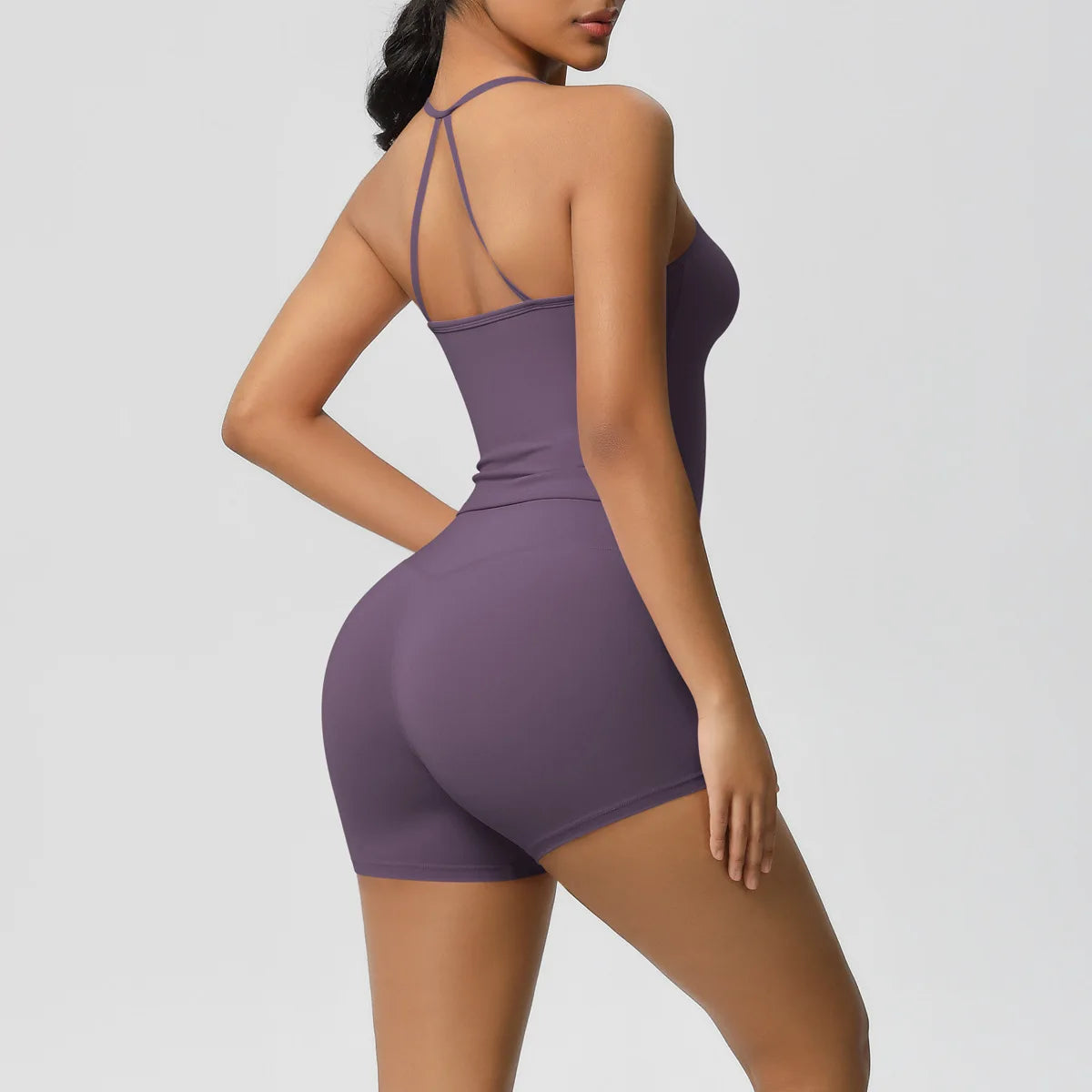 Yoga Sport Set Women Seamless Crop Top Bra Shorts Yoga Set Comfort Elastic Sportsuit Workout Outfit Fitness Gym Clothes