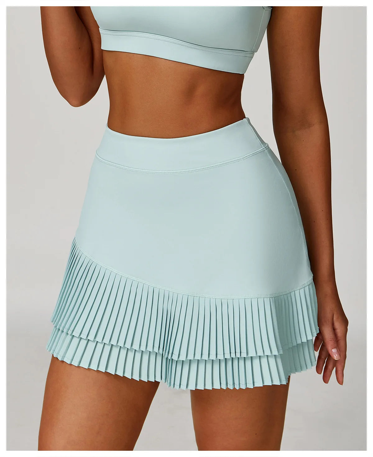 Women's Pleated Sports Skirts Dancing Golf Tennis Skirt for Women Gym Workout Push Up Fitness Shorts High Waist Running Skirts ﻿