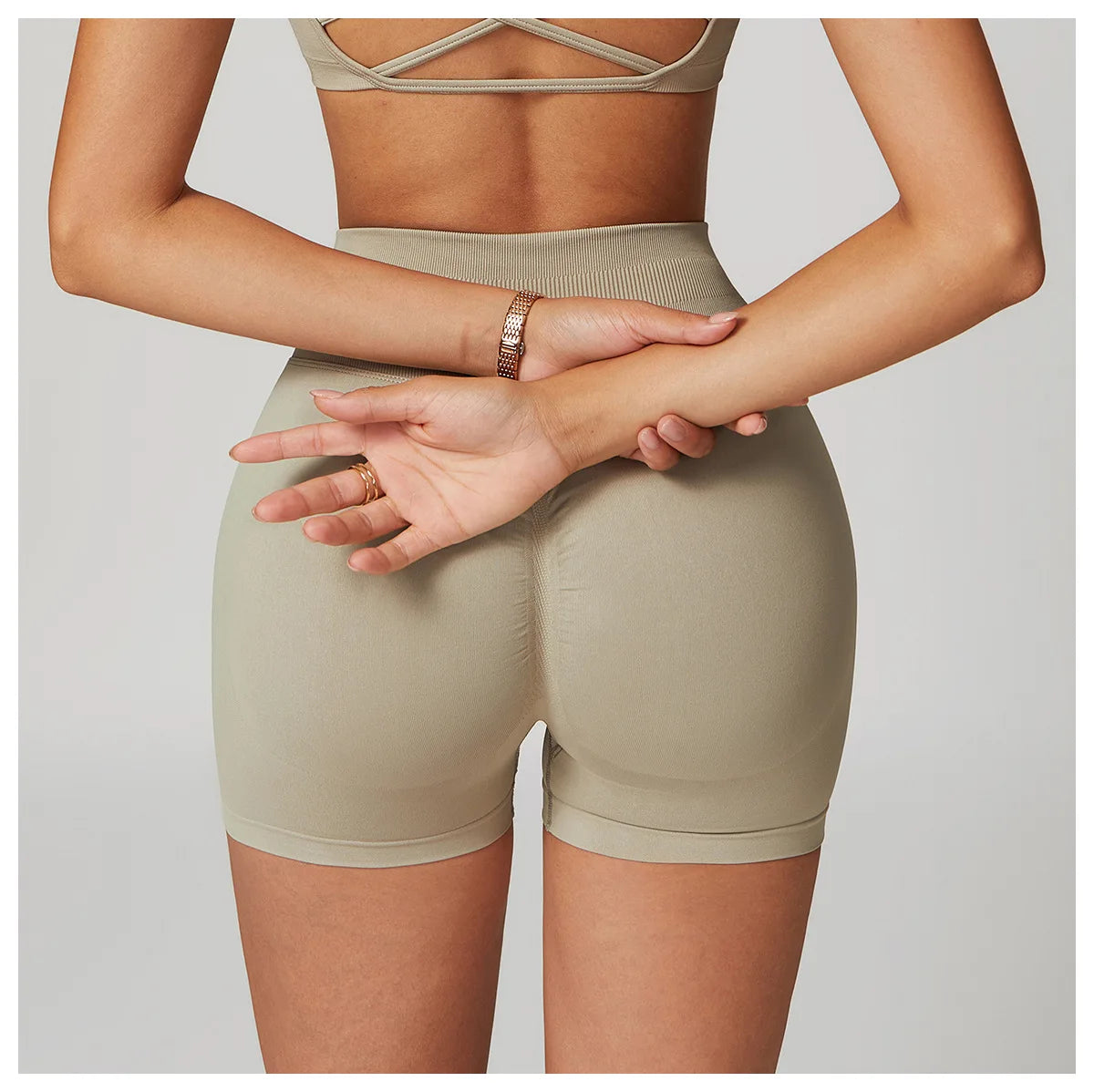 Seamless Shorts for Women Yoga Shorts Summer Push Up Booty Workout Gym Shorts Fitness High Waist Sports Short Women Clothing