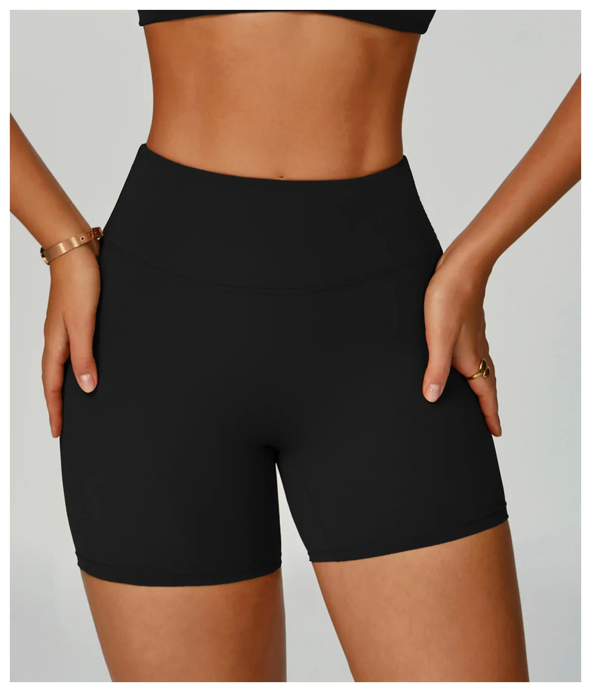 Impact Shorts High Waist Yoga Shorts Women Fitness Shorts Running Cycling Shorts Breathable Sports Leggings Workout Gym Shorts
