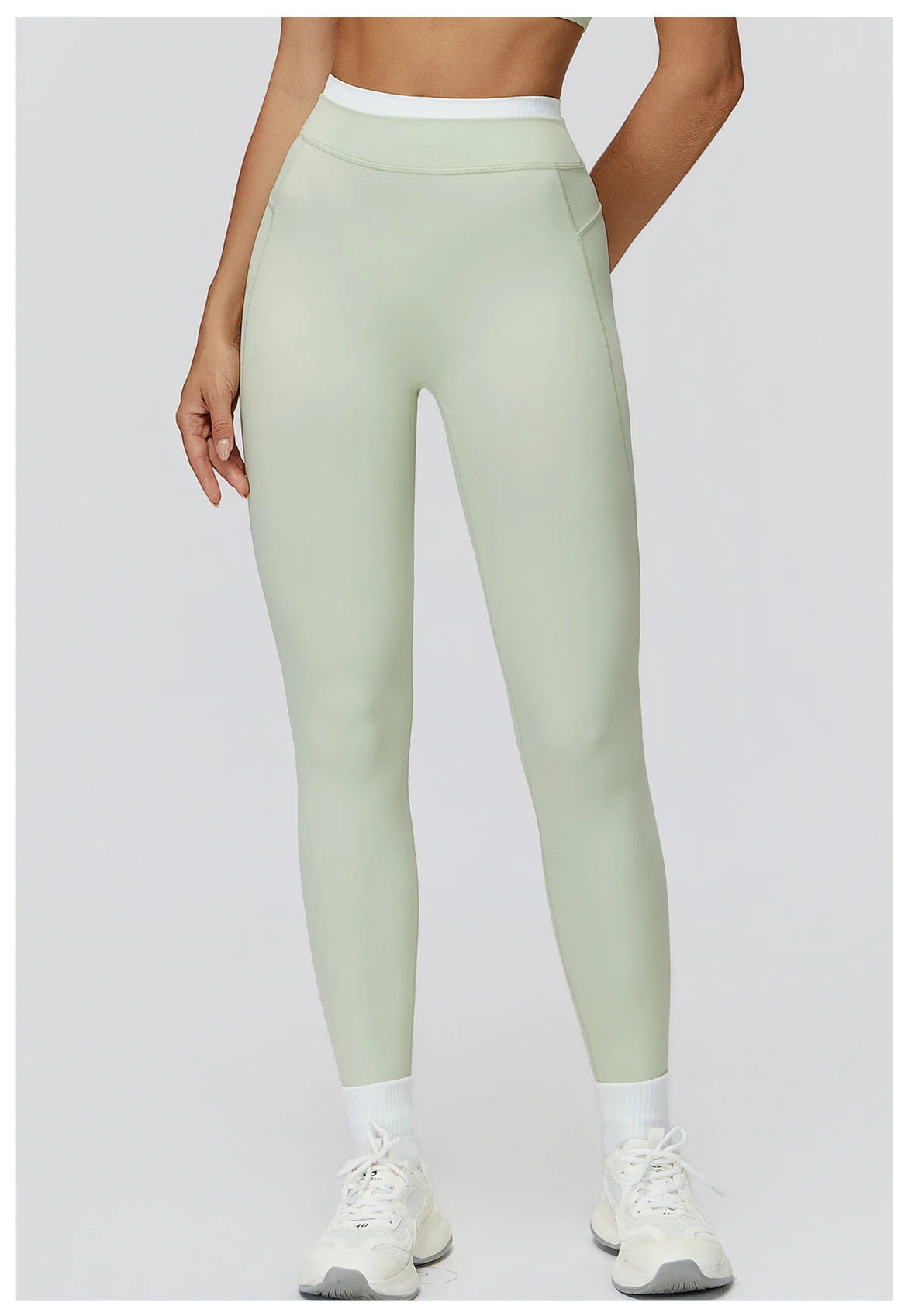 Yoga Leggings Tights Women Fitness Leggings Running Cycling Pants Breathable Sports Leggings High Waist Workout Gym Clothing
