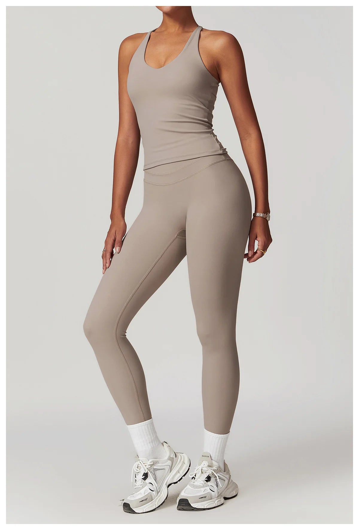 Yoga Suit 2PCS Sports Set Women Quick-Drying Gym Set Women Tracksuit Running Workout Short Sleeves Sports Yoga Clothing