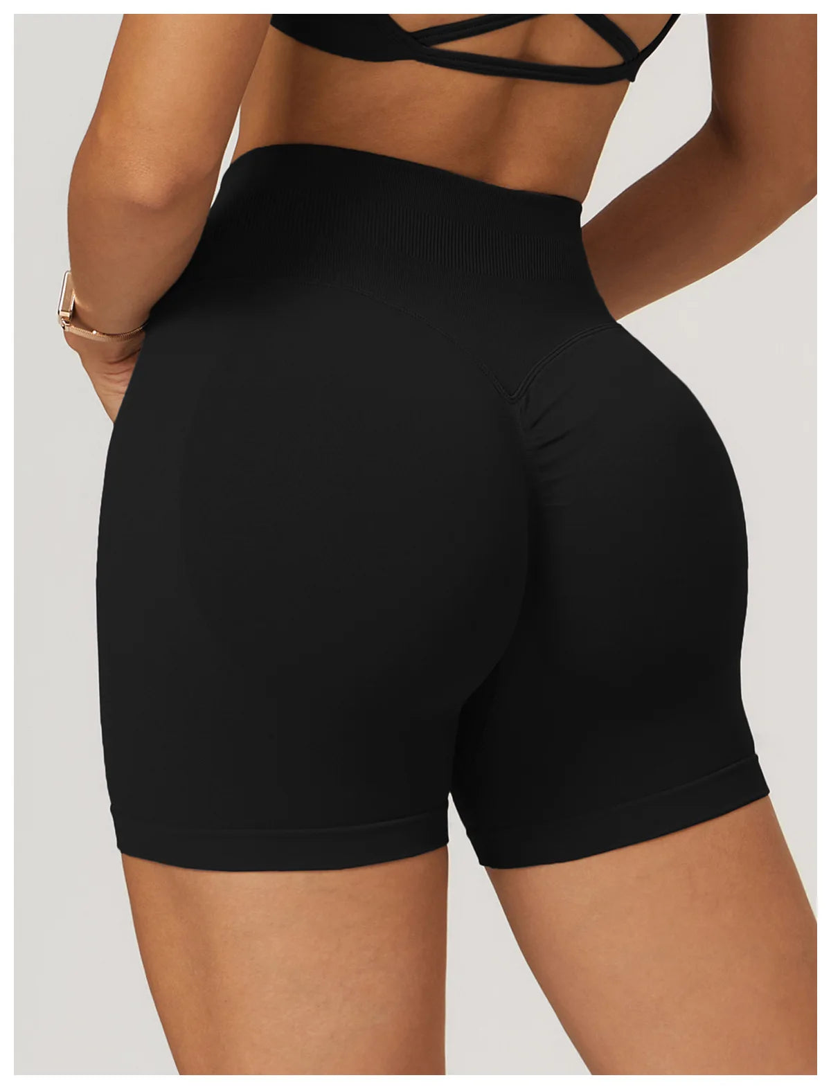 Seamless Shorts for Women Yoga Shorts Summer Push Up Booty Workout Gym Shorts Fitness High Waist Sports Short Women Clothing
