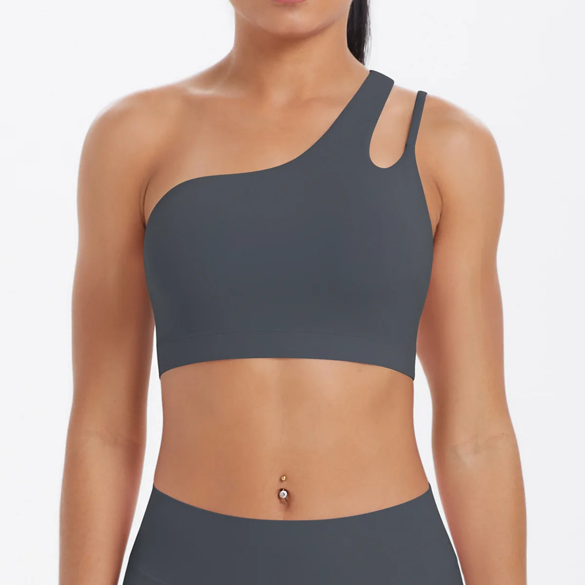 Sports Bra Women Push Up Fitness Bras One Shoulder Underwear Shockproof Yoga Bra Workout Bra Yoga Running Bra Sexy Vest