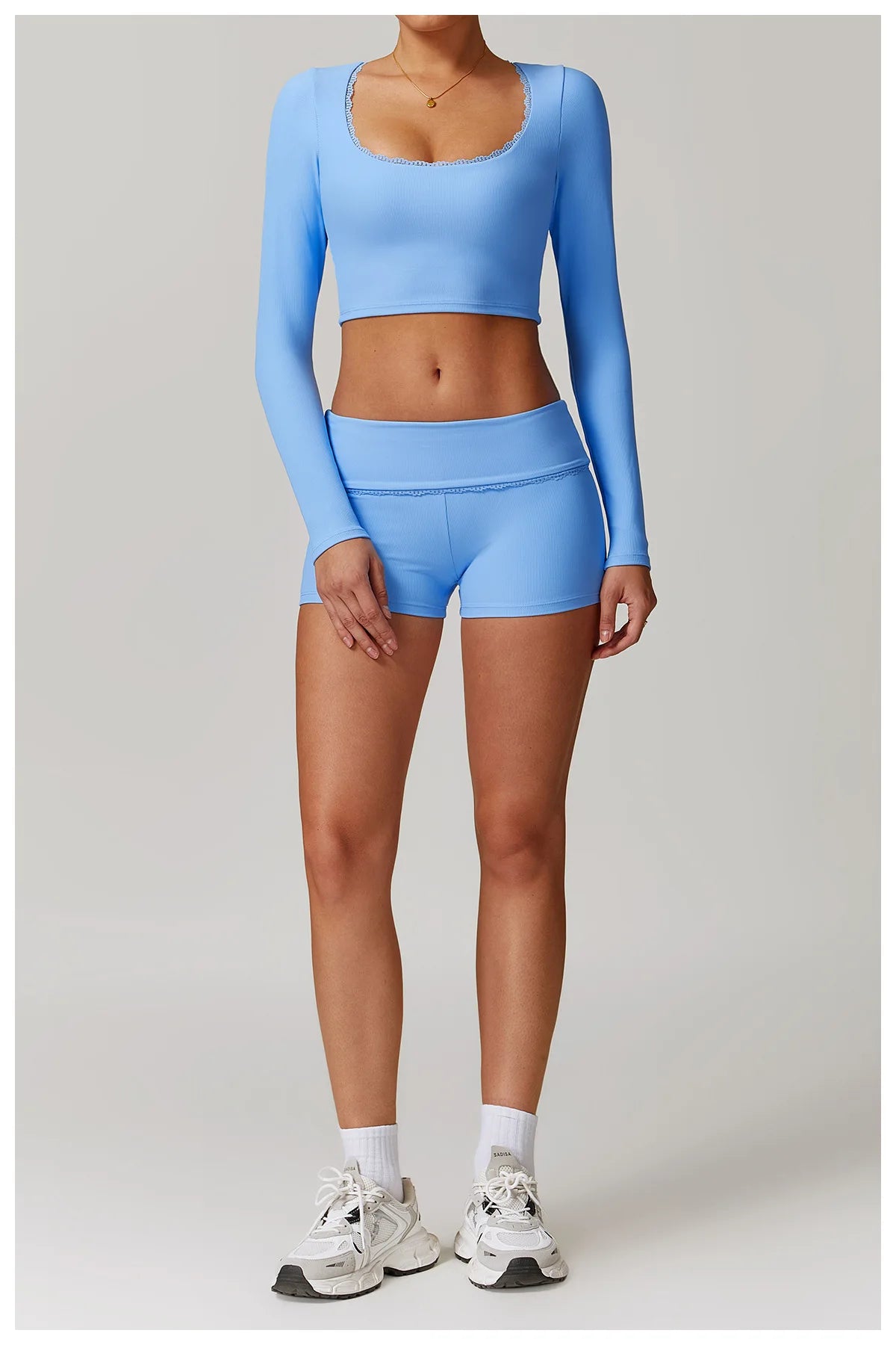 Ribbed Women Yoga Shorts High Waist Workout Shorts Fitness Yoga Lift Butt Fitness Ladies Yoga Gym Running Short Pants Sportswear