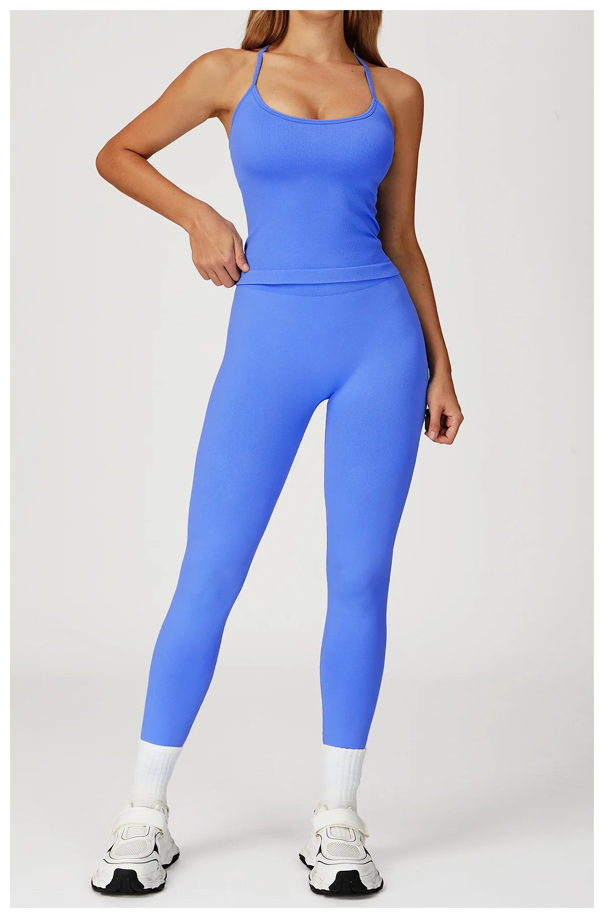 Seamless High Waist Solid Leggings Women Slim Tights Fitness Yoga Elastic Leggings Push Up Butt Knit Fashion Gym Workout Pants