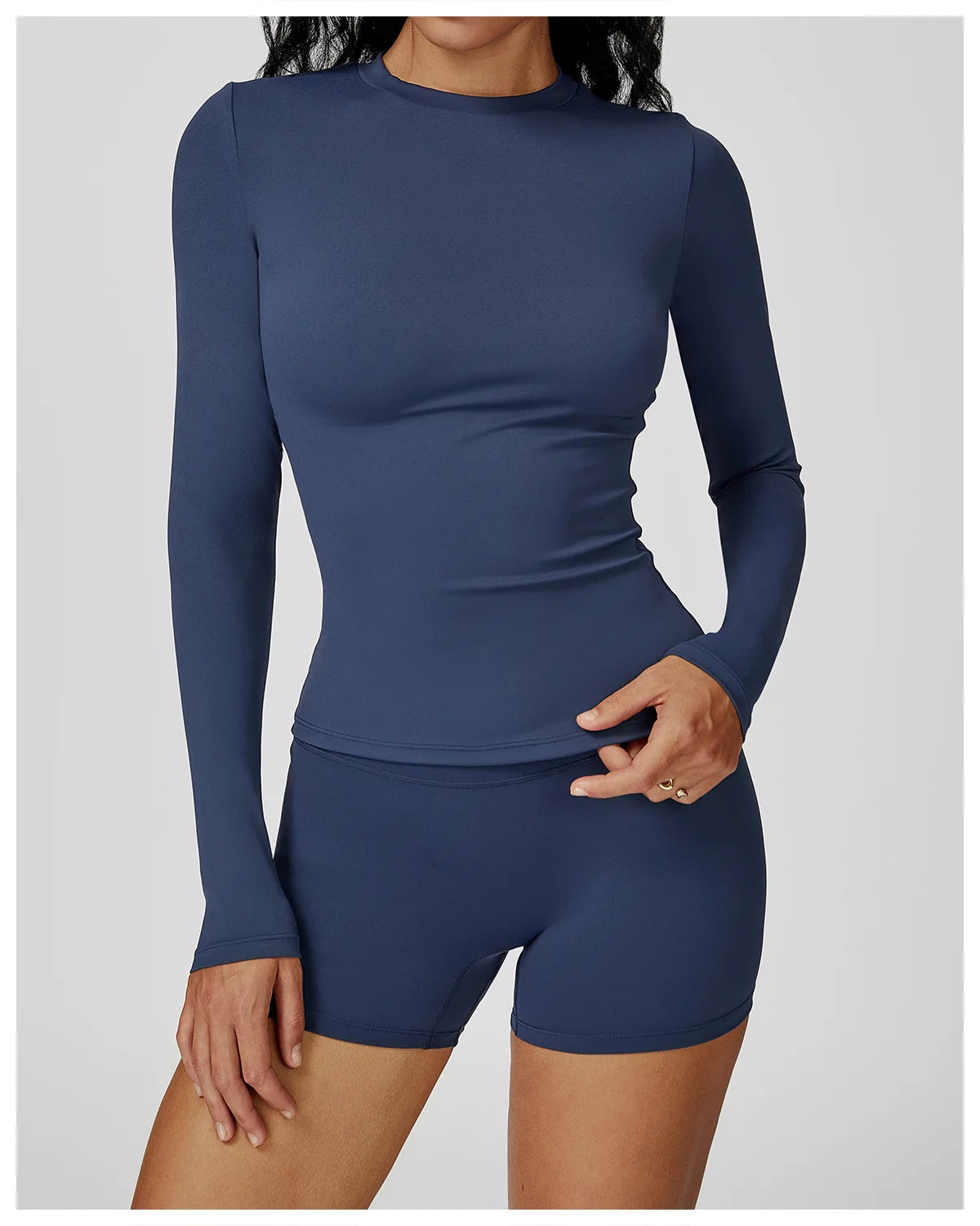 Yoga Shirts For Women Long Sleeve Fitness Running Push Up Gym Shirts Female Workout Breathable High Elastic Sports Top