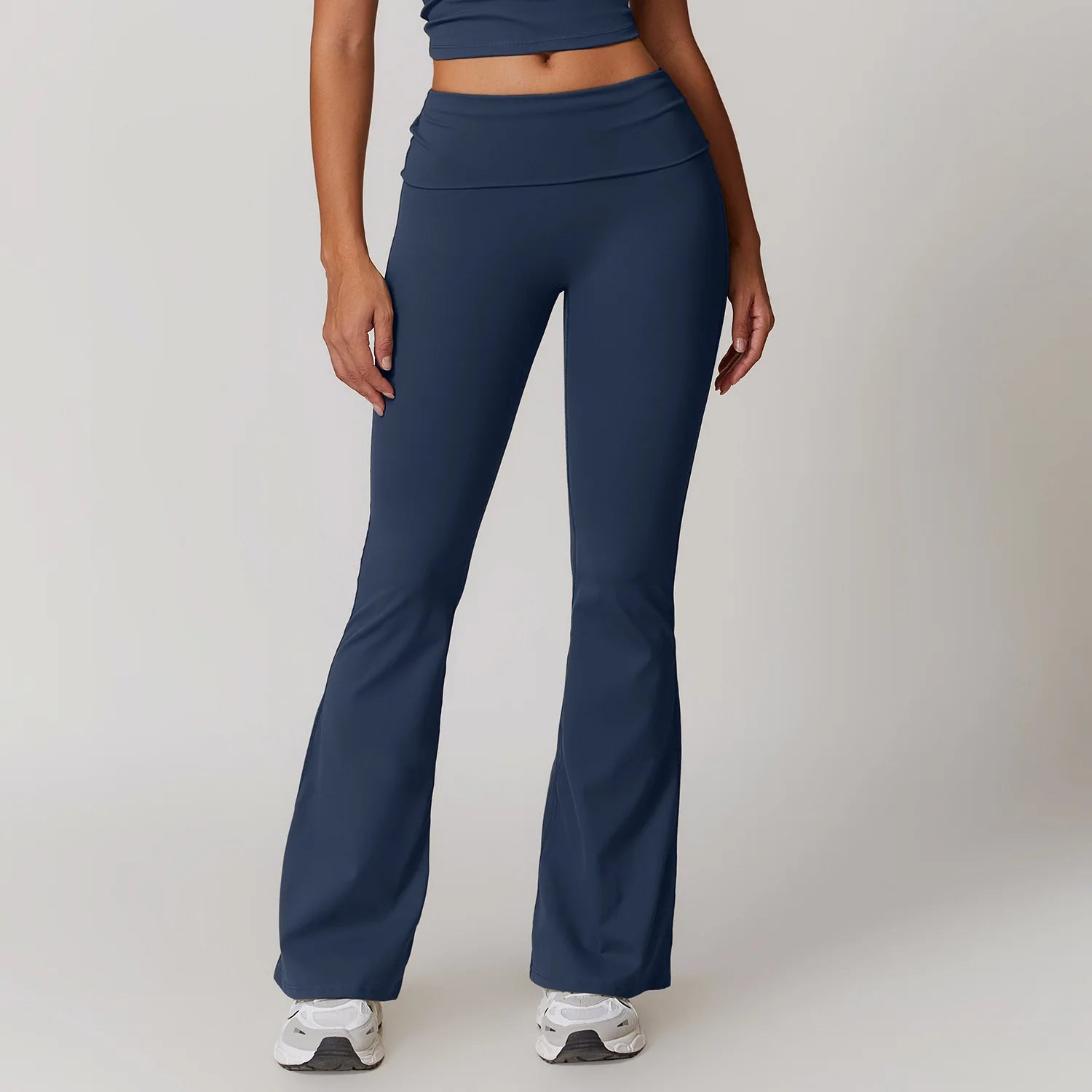 Yoga Pants Gym Leggings Women Bell-bottoms High Waist Push Up Sport Tights Running Cycling Fitness Workout Leggings Gym Clothing
